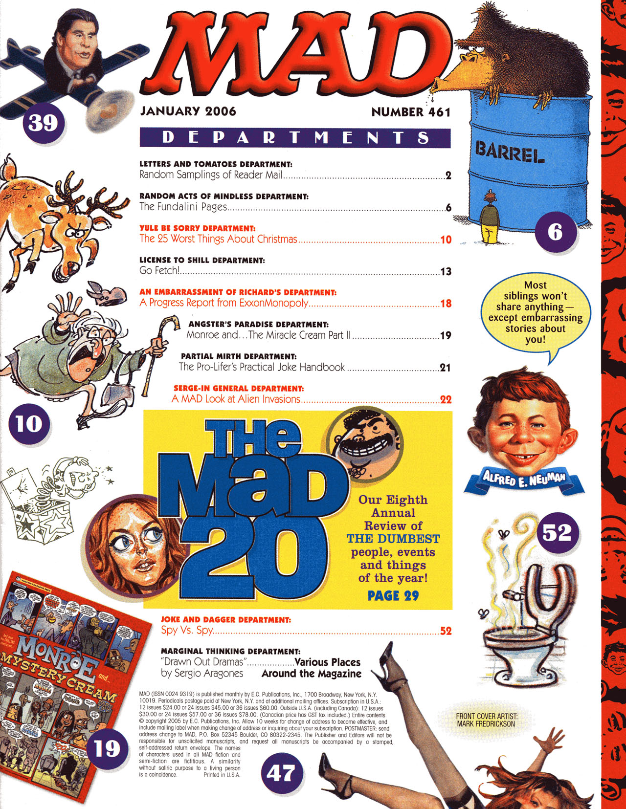 Read online MAD comic -  Issue #461 - 2