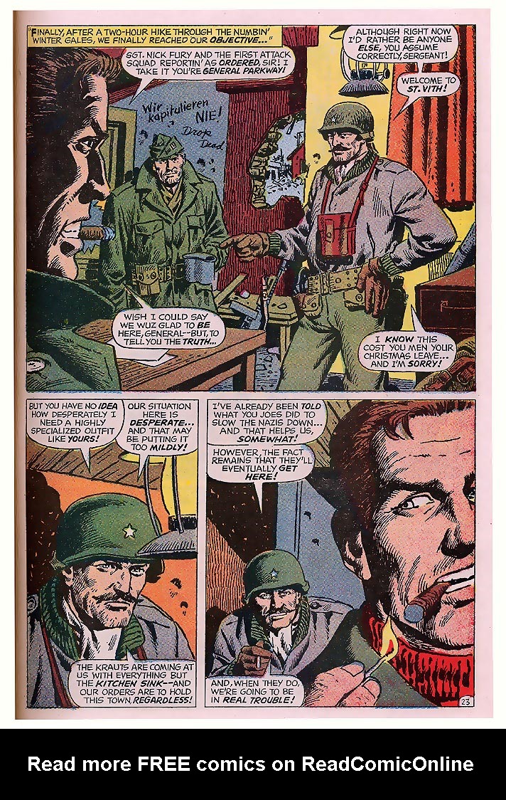 Read online Sgt. Fury comic -  Issue # _Special 4 - 29