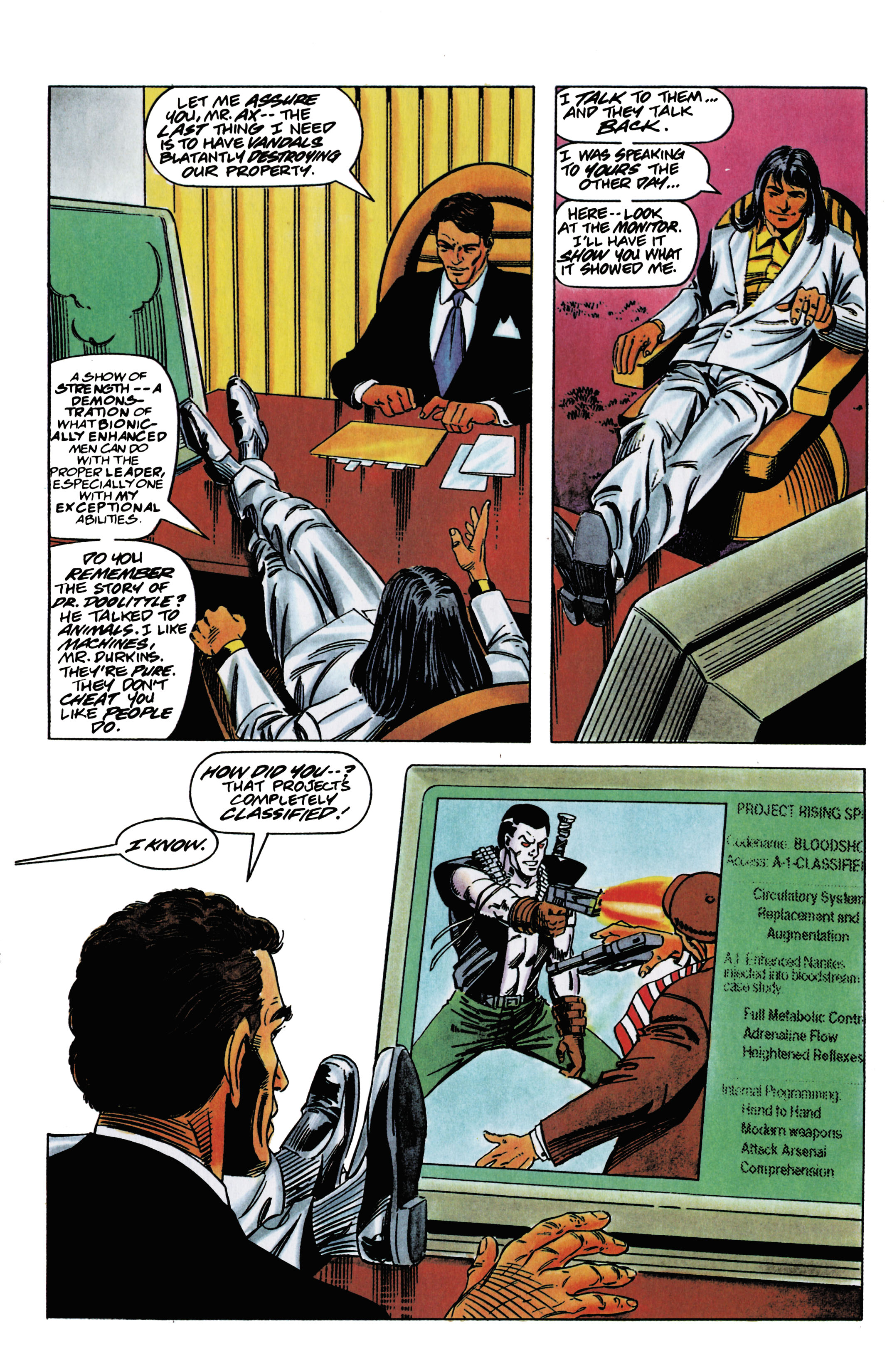 Read online Valiant Masters Bloodshot: Blood of the Machine comic -  Issue # TPB (Part 1) - 36
