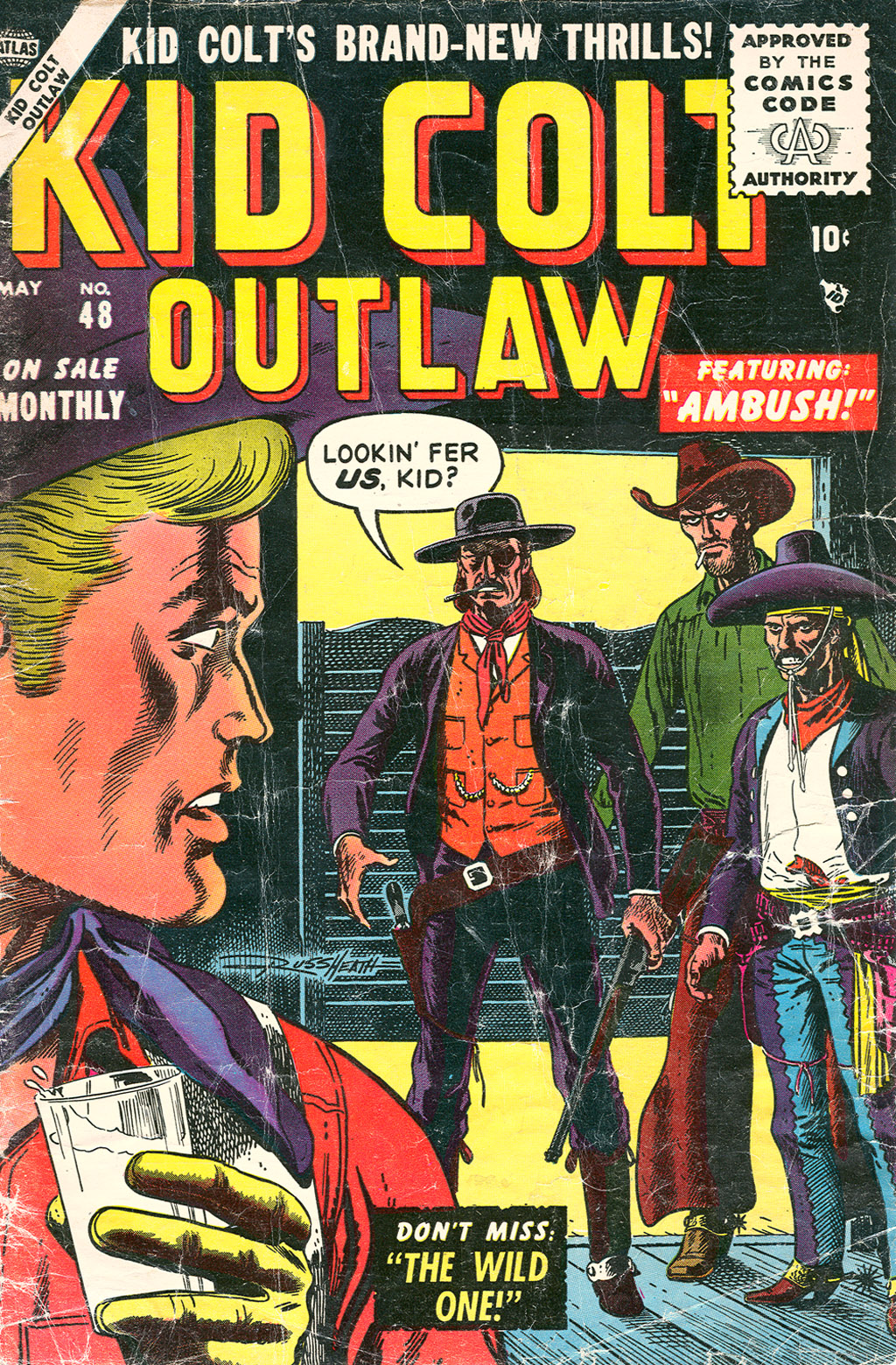 Read online Kid Colt Outlaw comic -  Issue #48 - 1