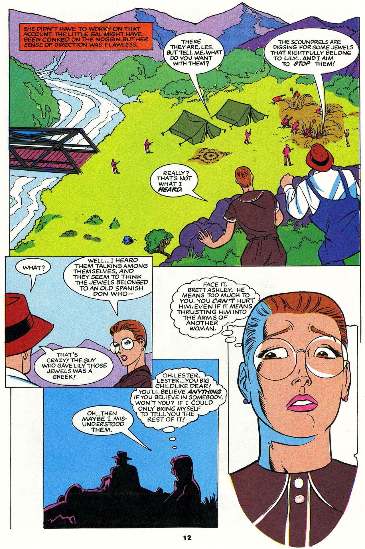 Read online The Trouble With Girls (1989) comic -  Issue #4 - 14