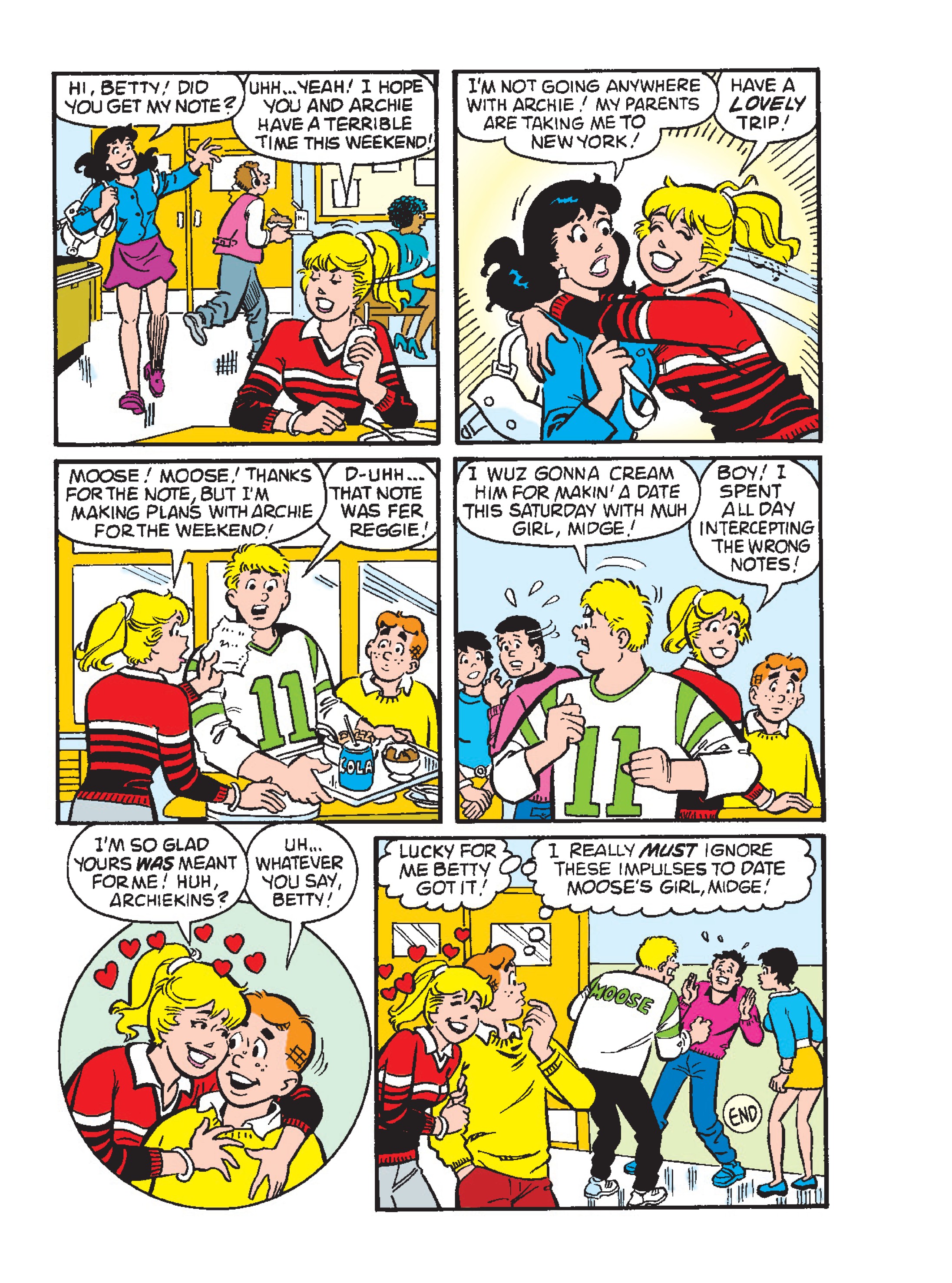Read online Betty & Veronica Friends Double Digest comic -  Issue #266 - 107