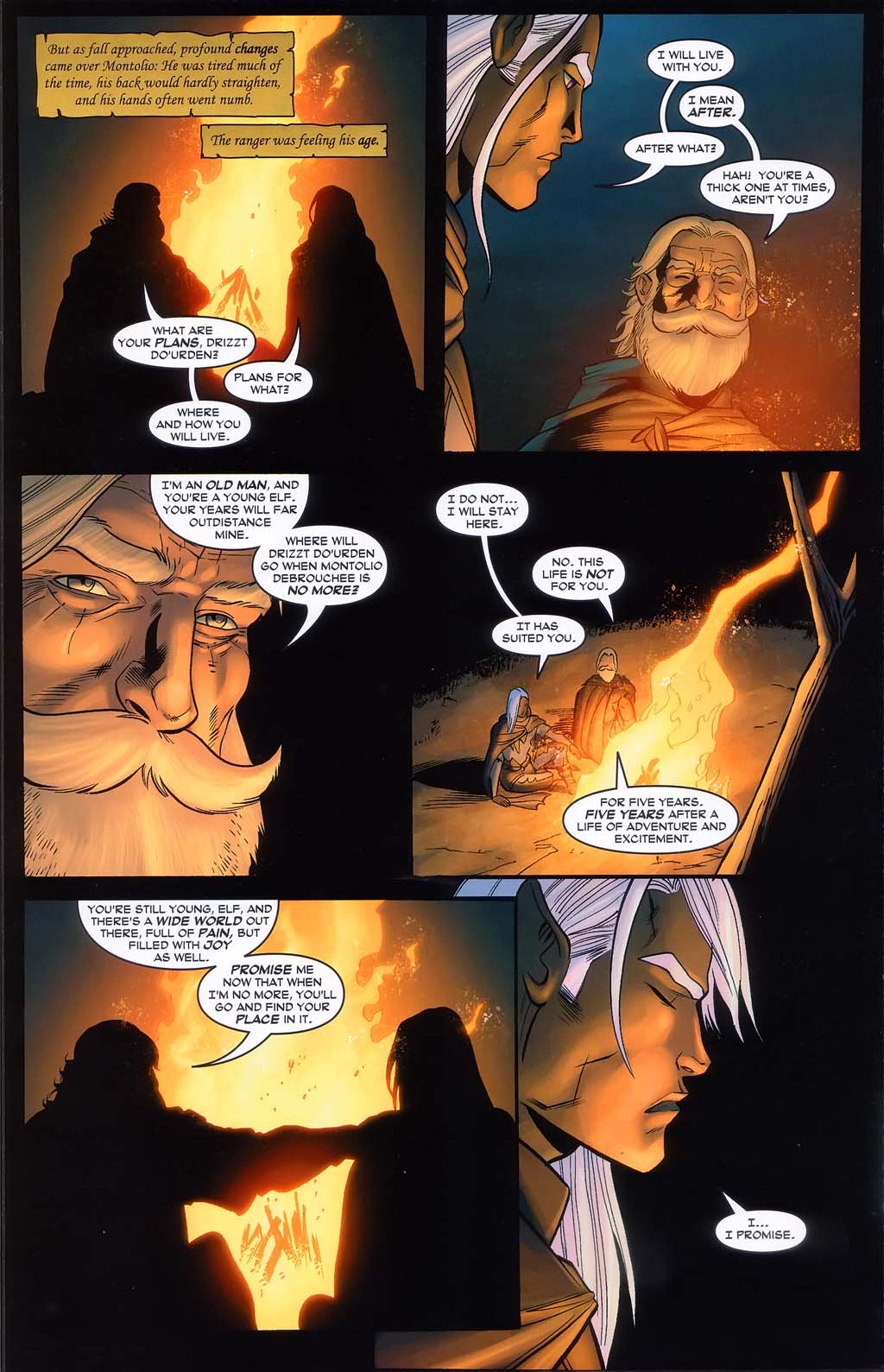Read online Forgotten Realms: Sojourn comic -  Issue #3 - 16