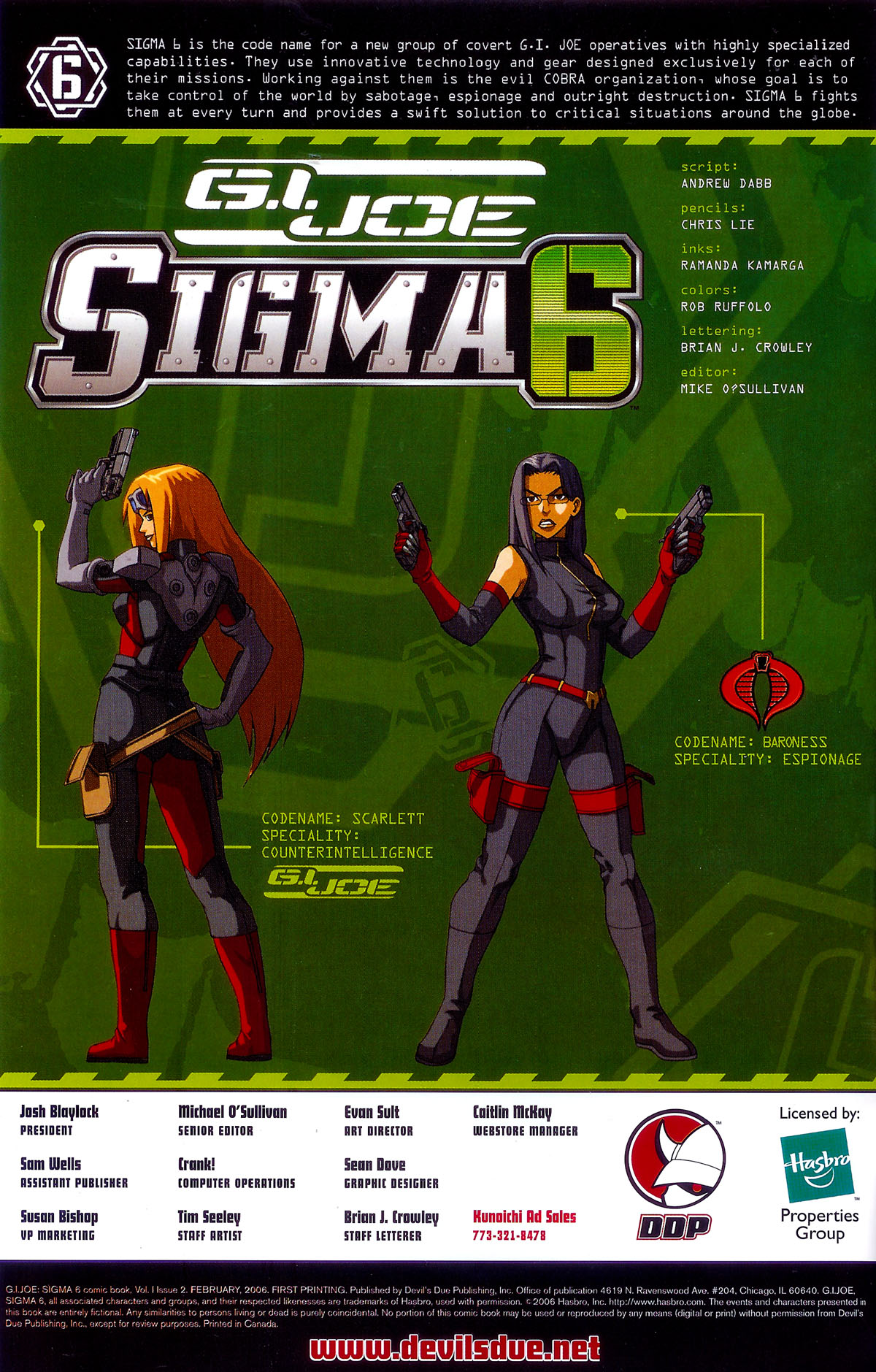 G.I. Joe Sigma 6 Issue #4 #4 - English 2