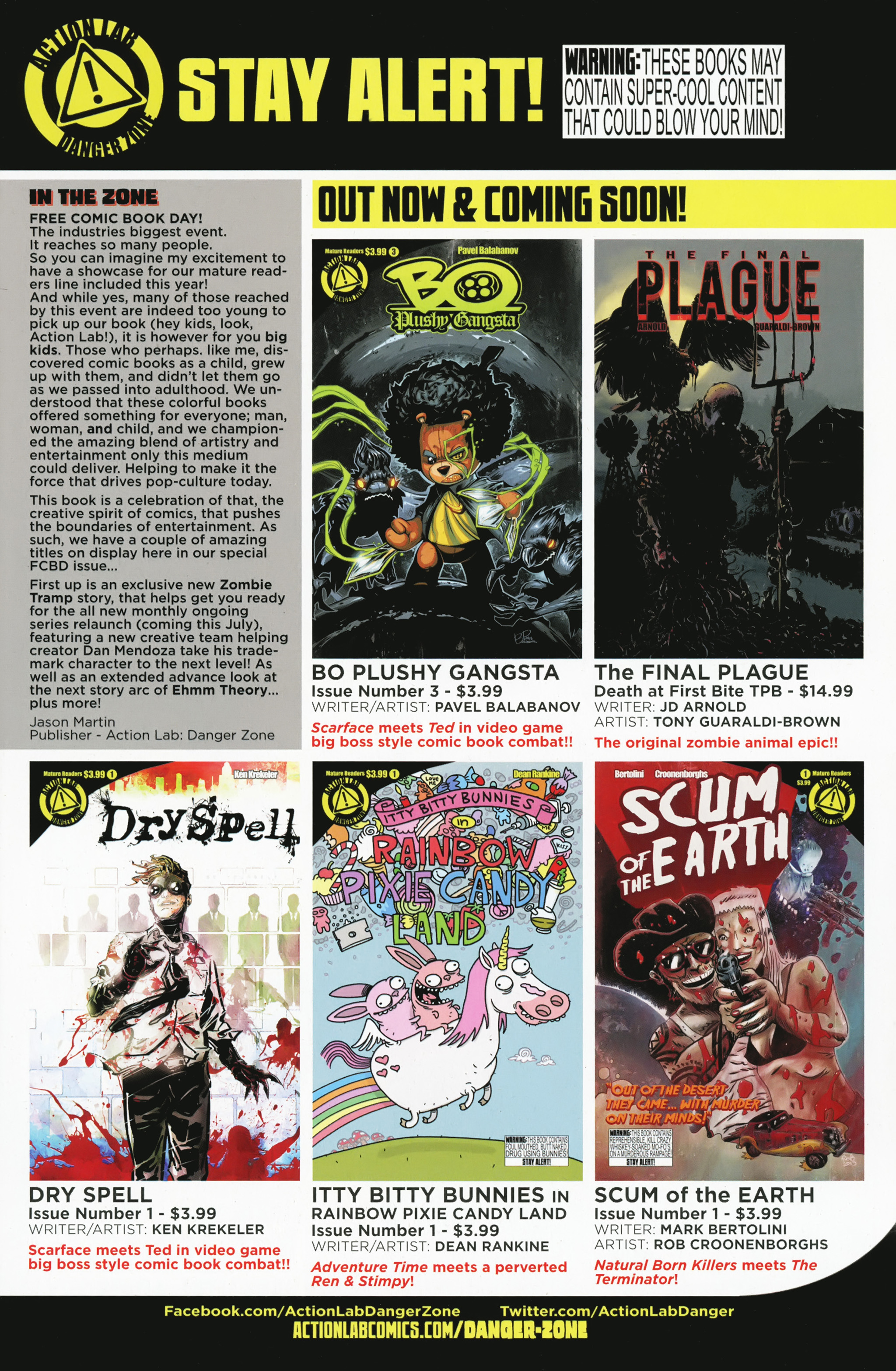 Read online Free Comic Book Day 2014 comic -  Issue # Zombie Tramp and Ehmm Theory FCBD Edtion - 2