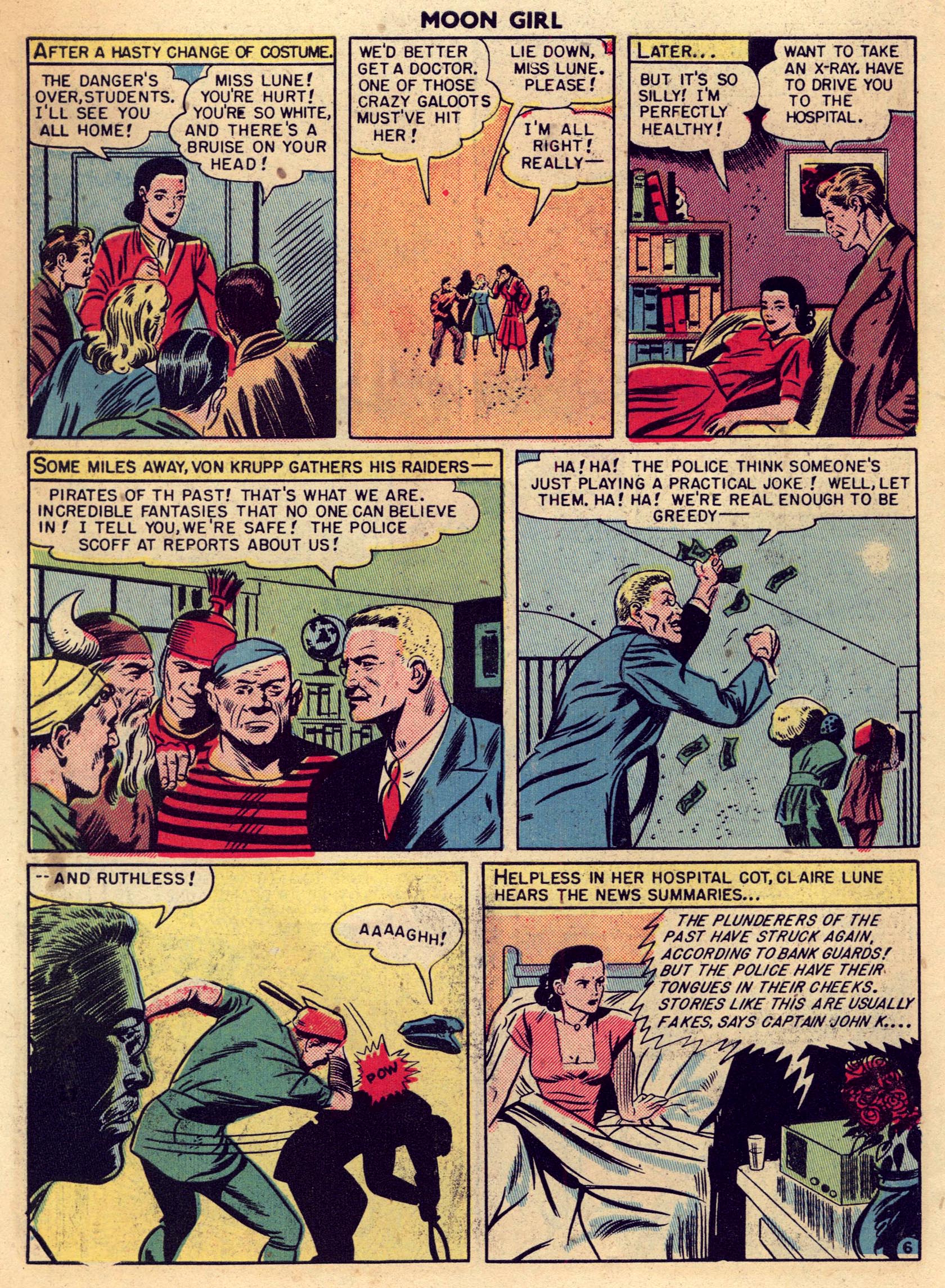 Read online Moon Girl (1947) comic -  Issue #6 - 30