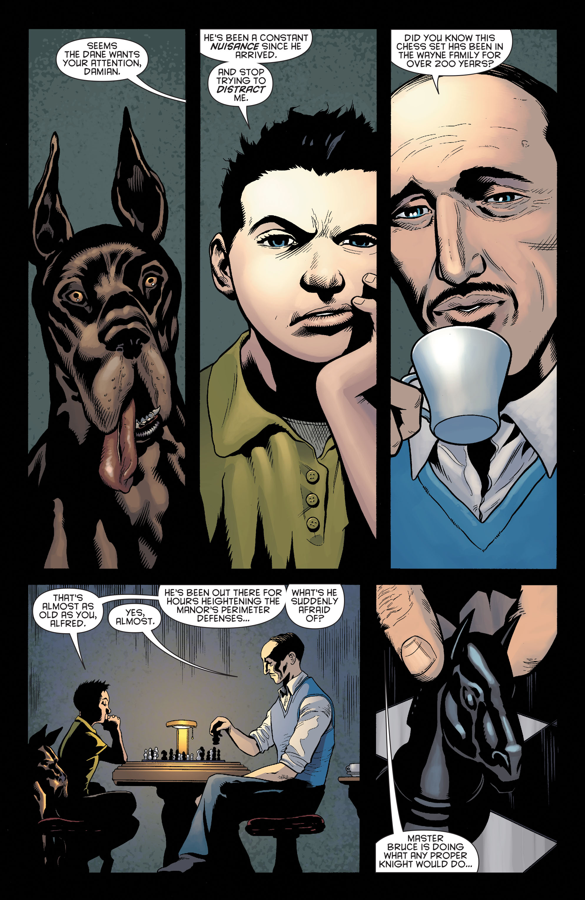 Read online Batman and Robin (2011) comic -  Issue # _Bad Blood (DC Essential Edition) (Part 1) - 48