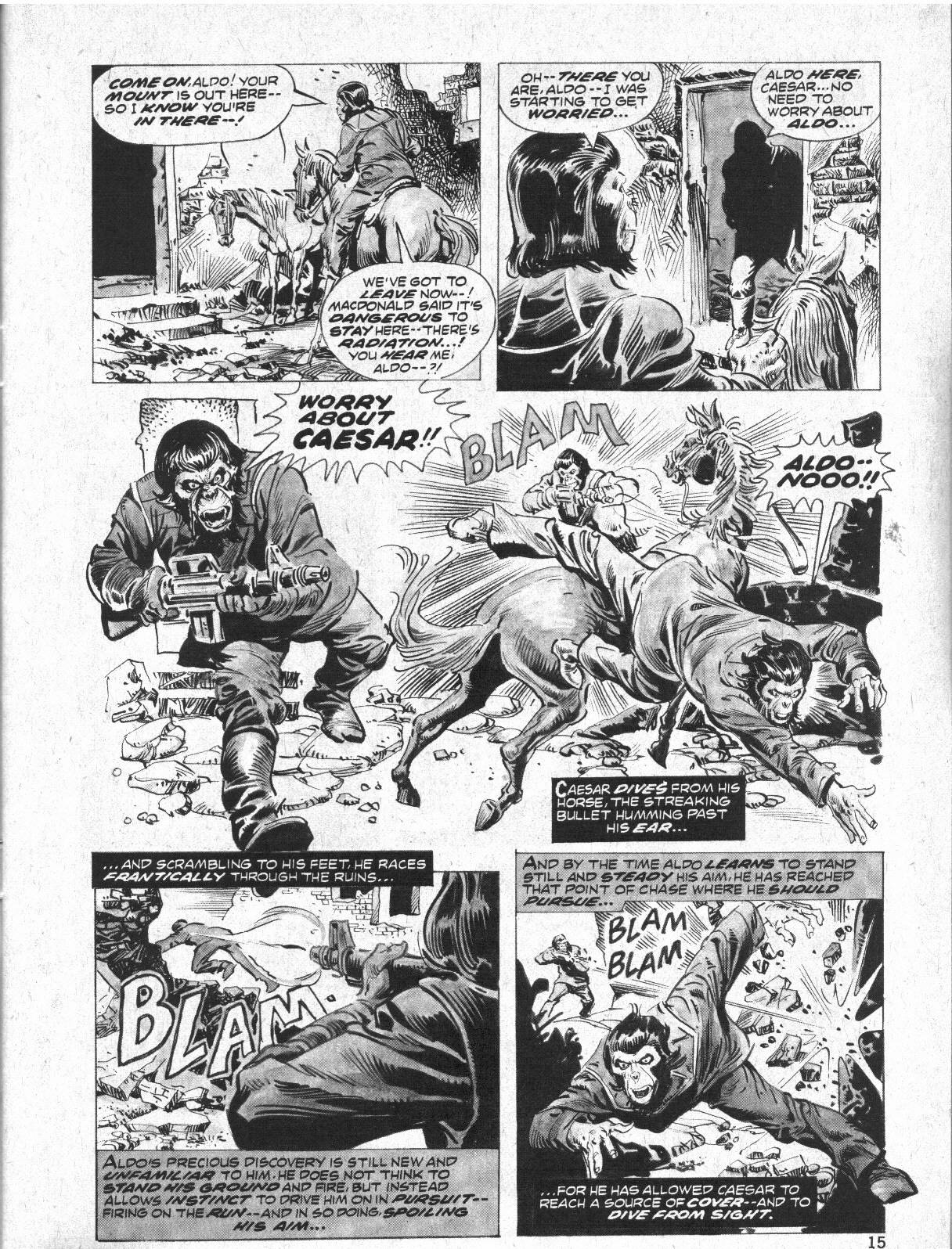 Read online Planet of the Apes comic -  Issue #22 - 15