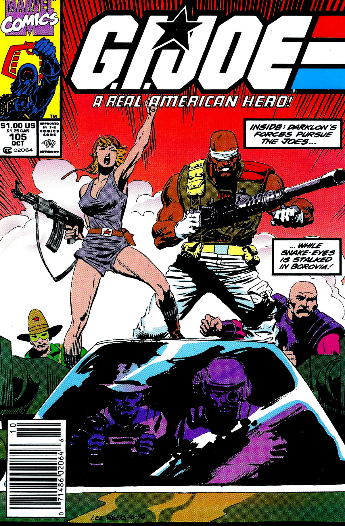 Read online G.I. Joe: A Real American Hero comic -  Issue #105 - 1