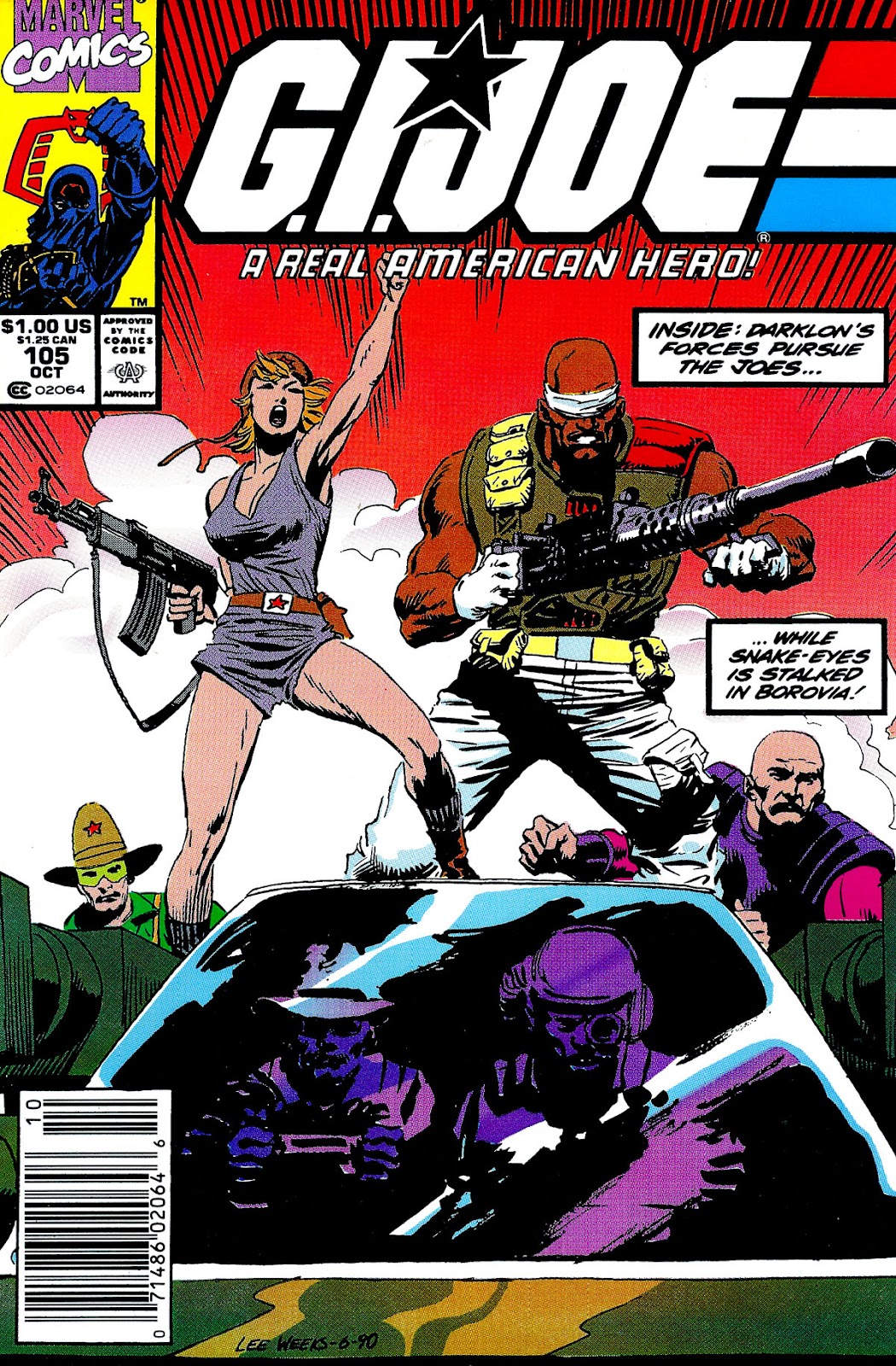 G.I. Joe: A Real American Hero issue 105 - Page 1