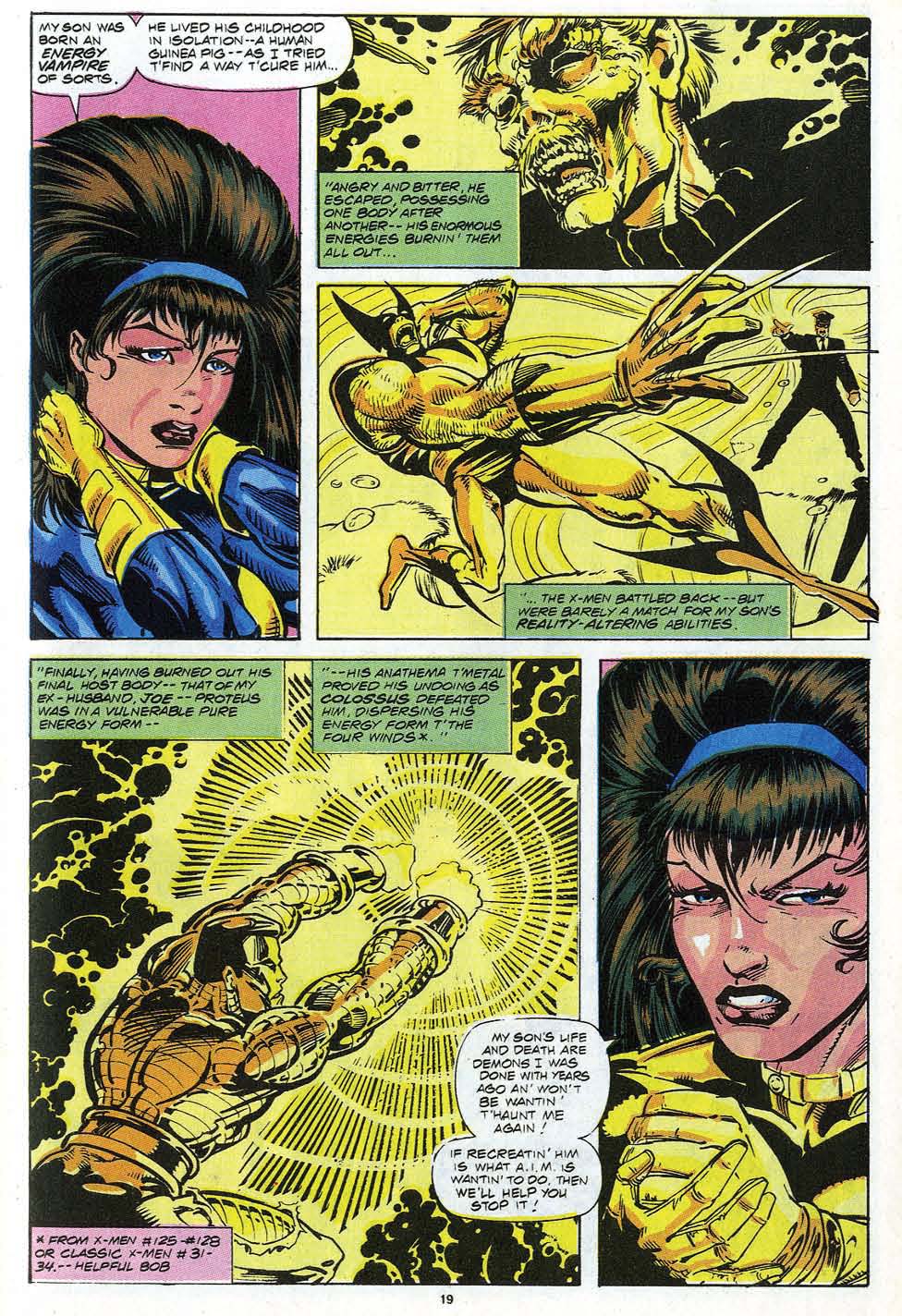 Read online X-Men Annual comic -  Issue #15 - 20