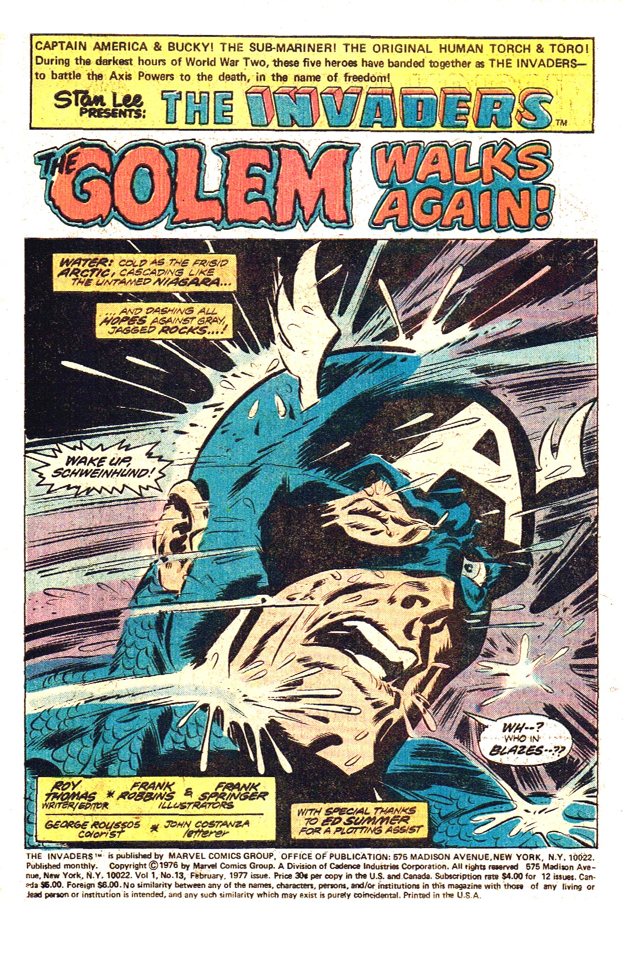 Read online The Invaders (1975) comic -  Issue #13 - 3