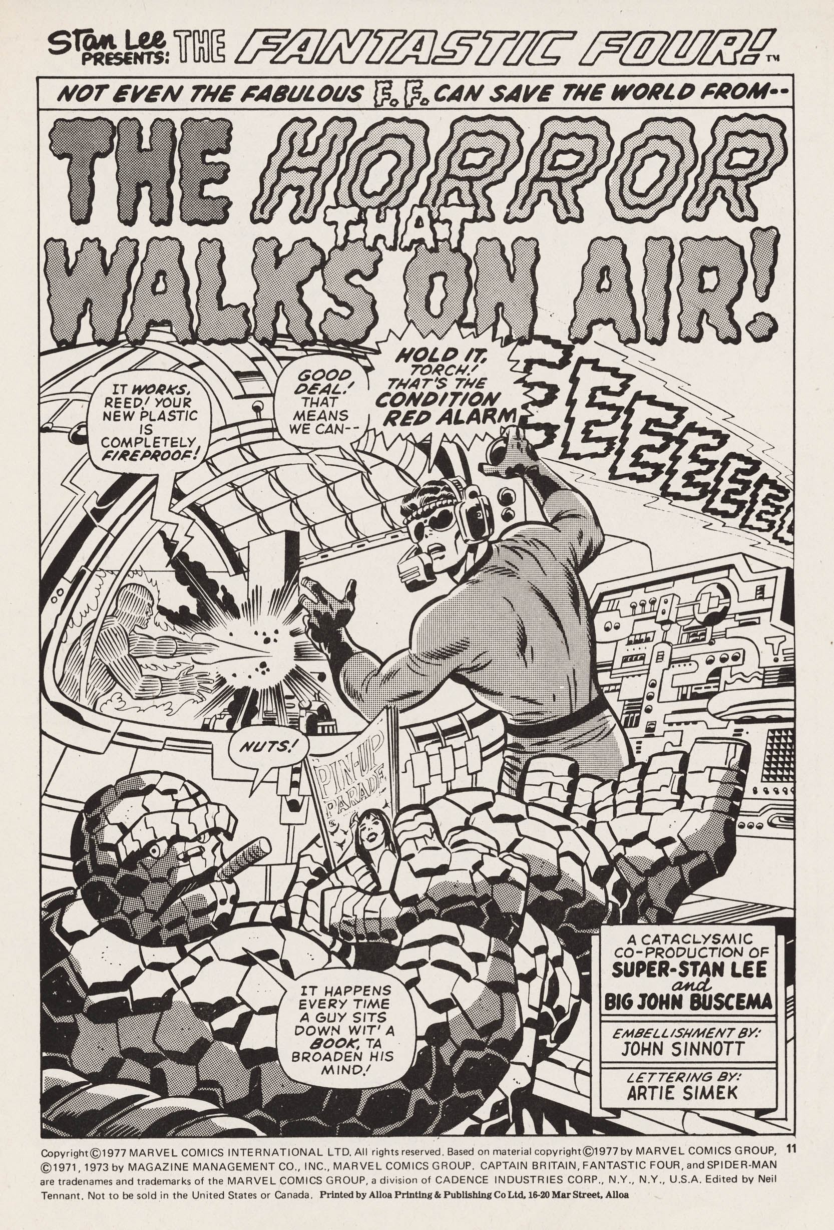 Read online Captain Britain (1976) comic -  Issue #22 - 11