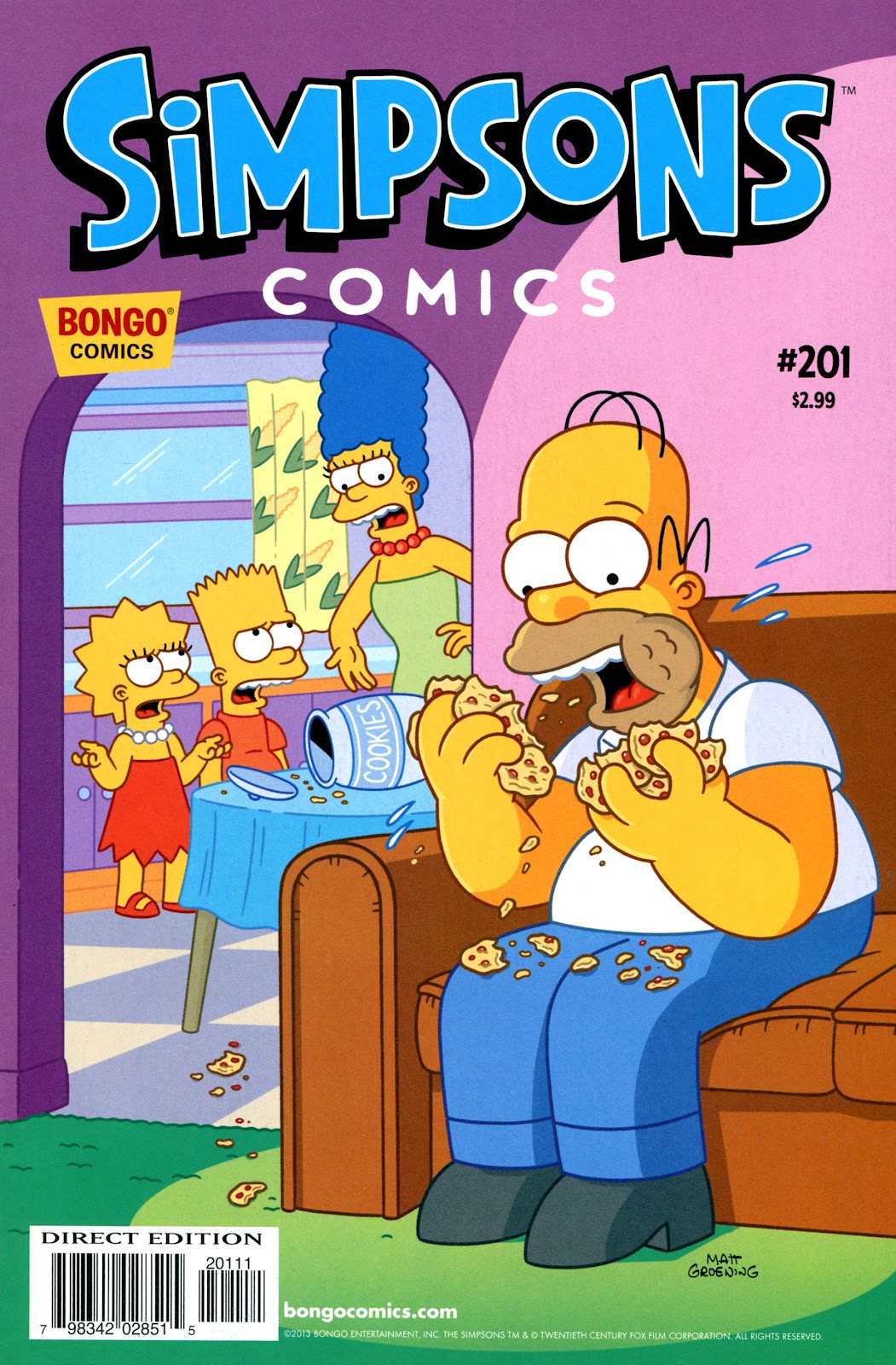 Simpsons Comics issue 201 - Page 1