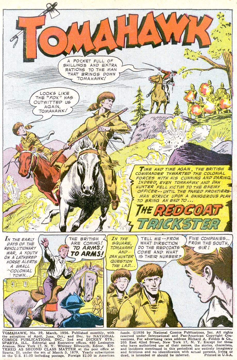 Read online Tomahawk comic -  Issue #39 - 3