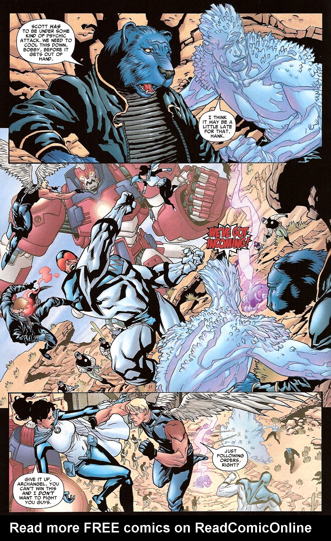 Read online Civil War: X-Men comic -  Issue #3 - 6