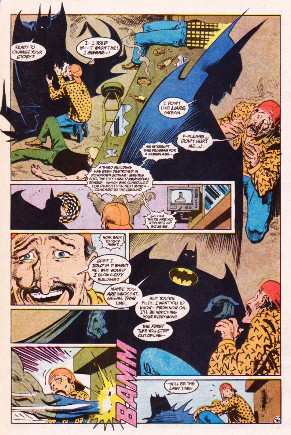 Read online Batman (1940) comic -  Issue #474 - 16