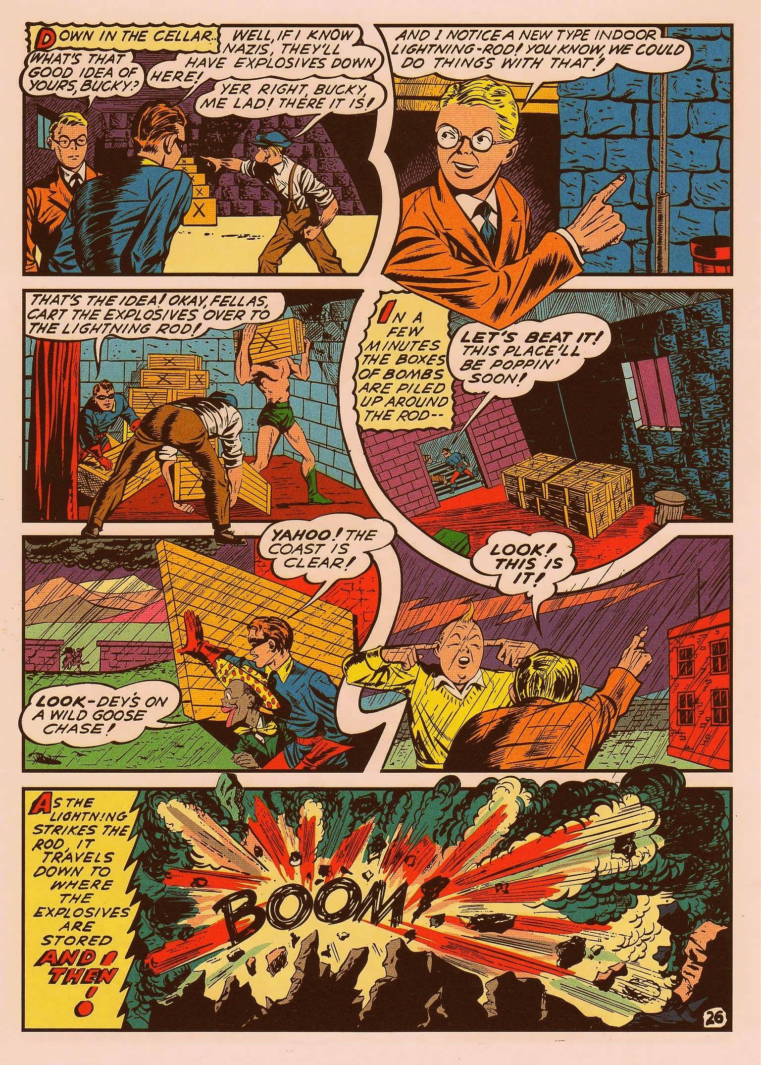 Read online Young Allies Comics comic -  Issue #6 - 28