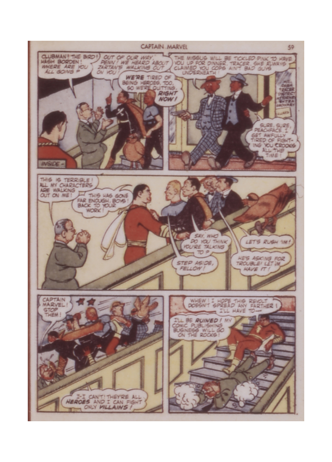 Read online Captain Marvel Adventures comic -  Issue #22 - 61