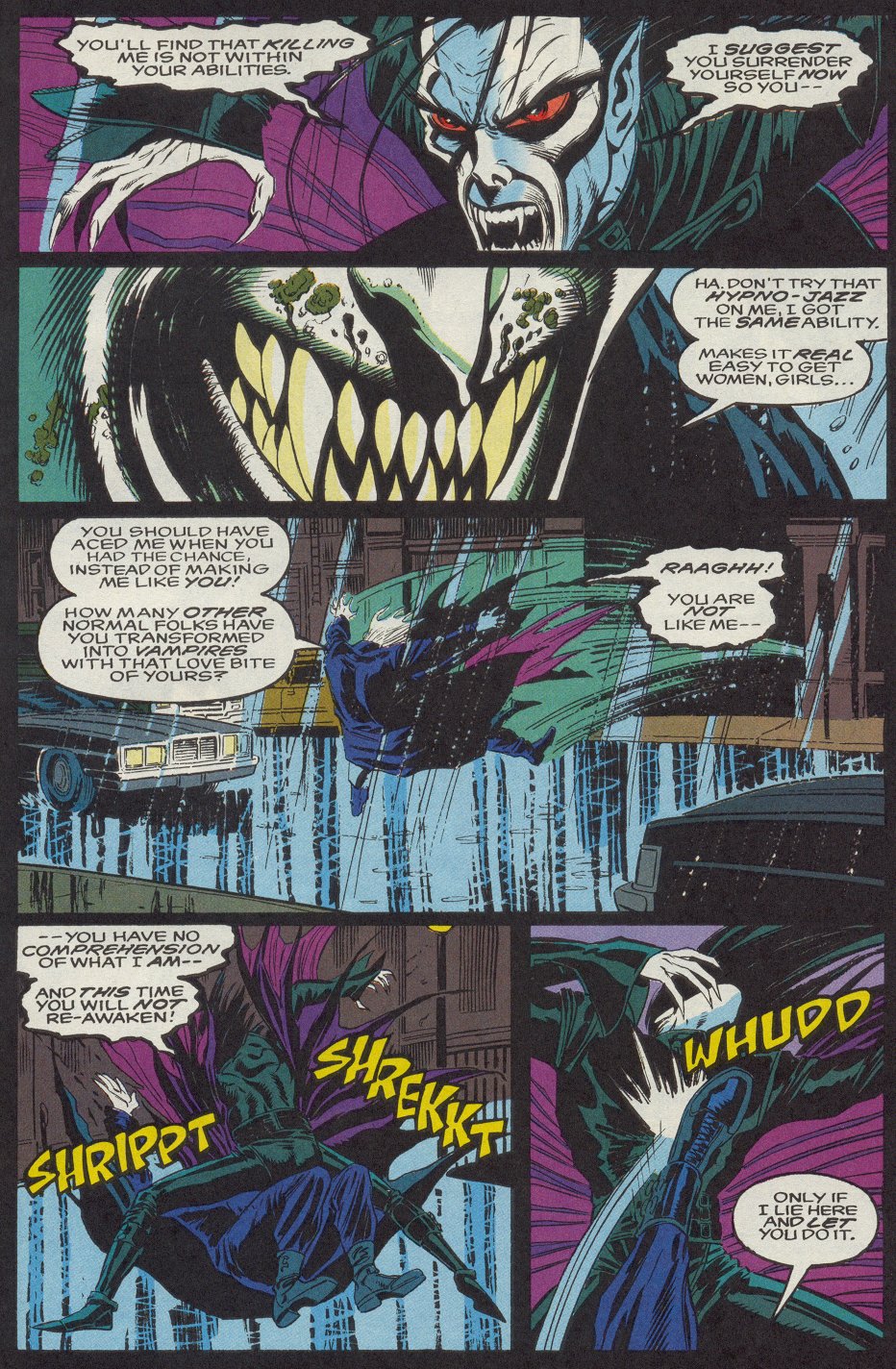 Read online Morbius: The Living Vampire (1992) comic -  Issue #10 - 10