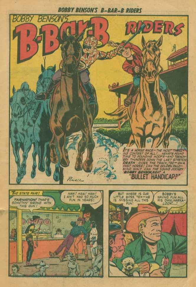 Read online Bobby Benson's B-Bar-B Riders comic -  Issue #11 - 3
