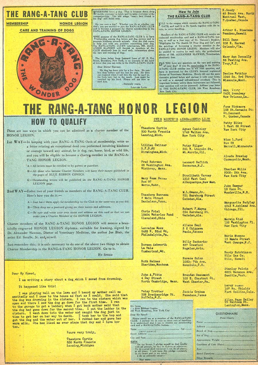 Read online Blue Ribbon Comics (1939) comic -  Issue #8 - 14