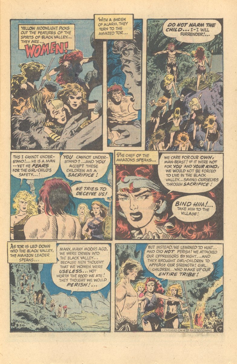 Read online Tor (1975) comic -  Issue #4 - 7