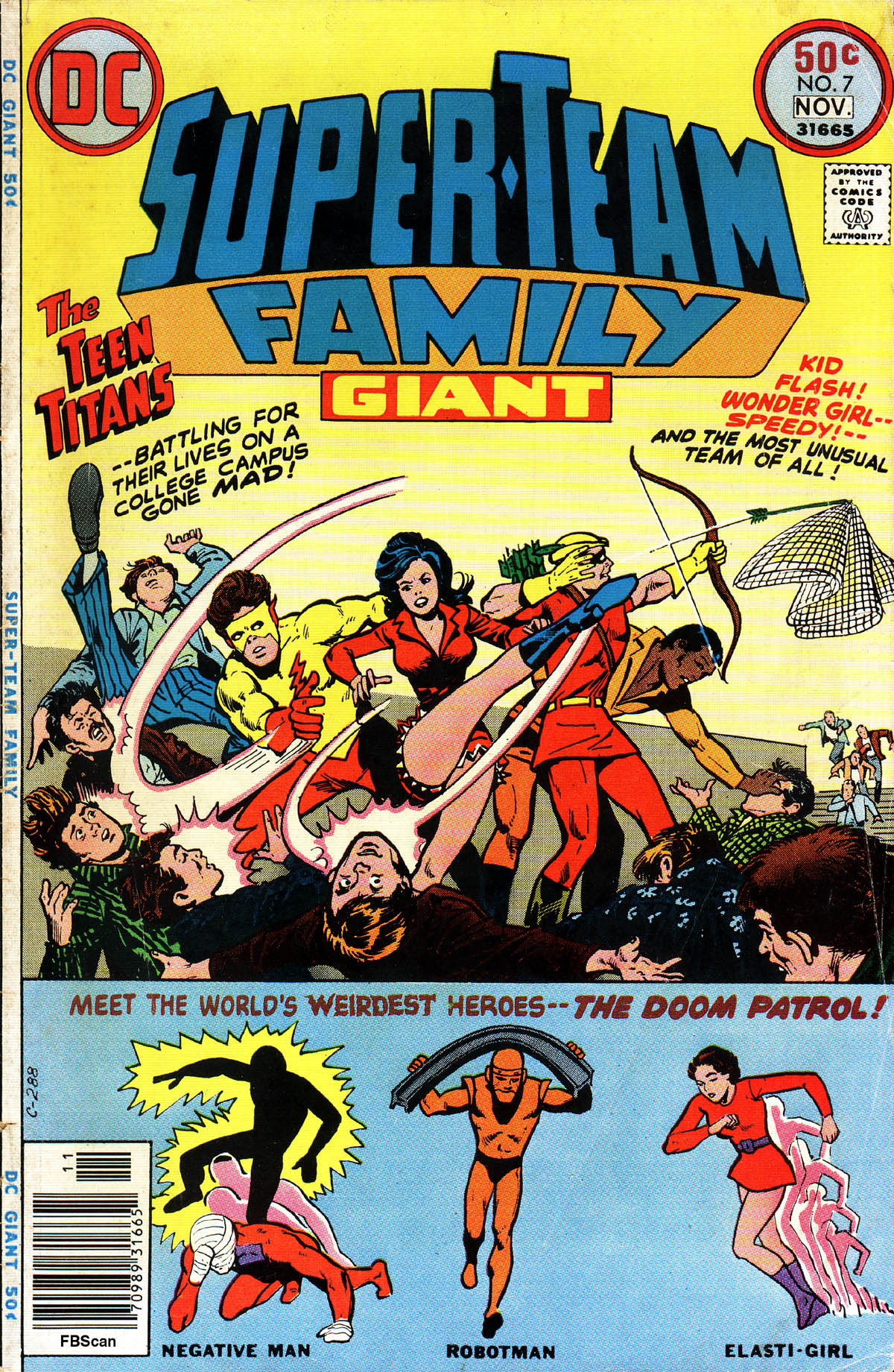 Read online Super-Team Family comic -  Issue #7 - 1