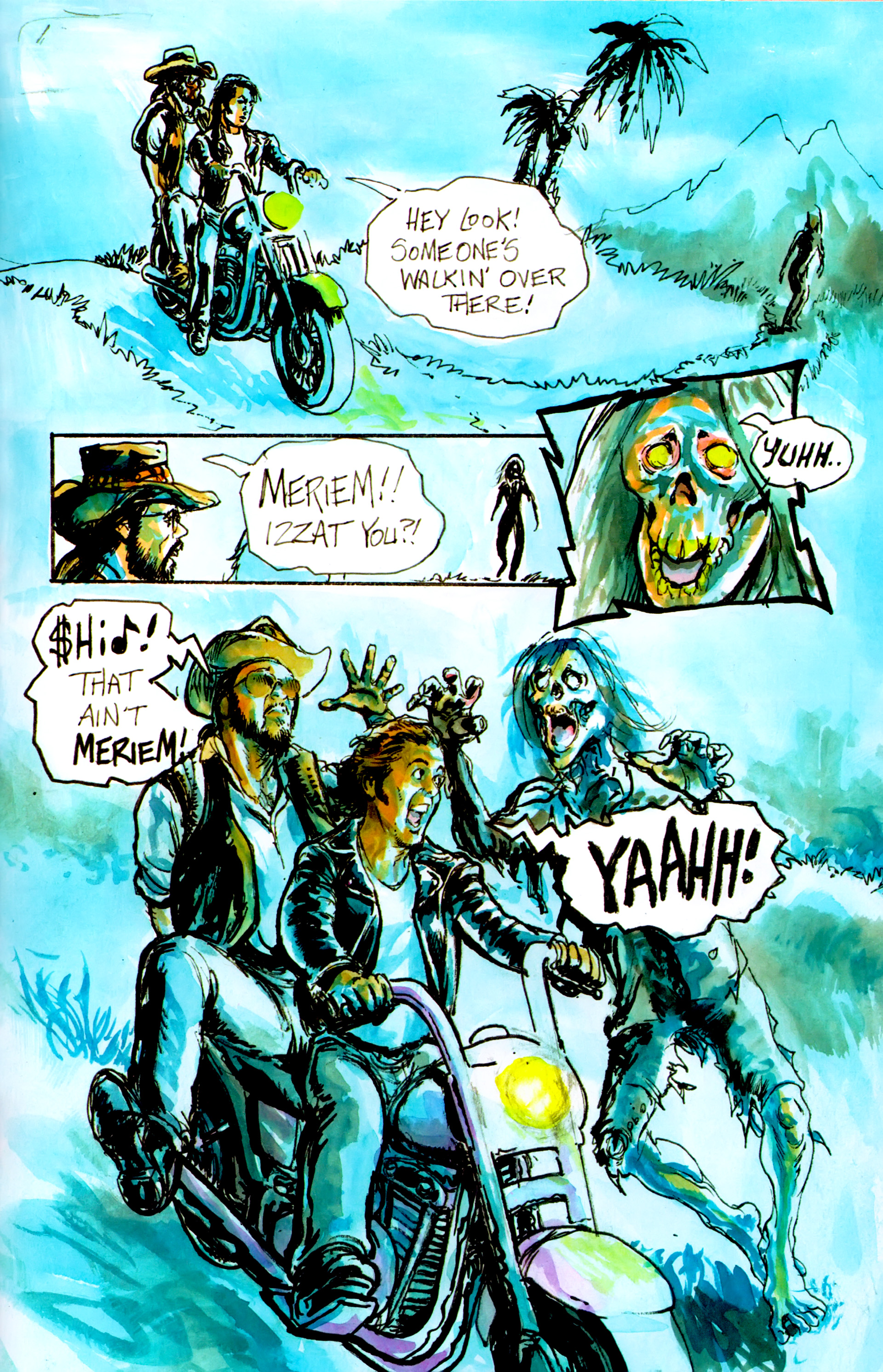 Read online Cavewoman: The Zombie Situation comic -  Issue #1 - 21