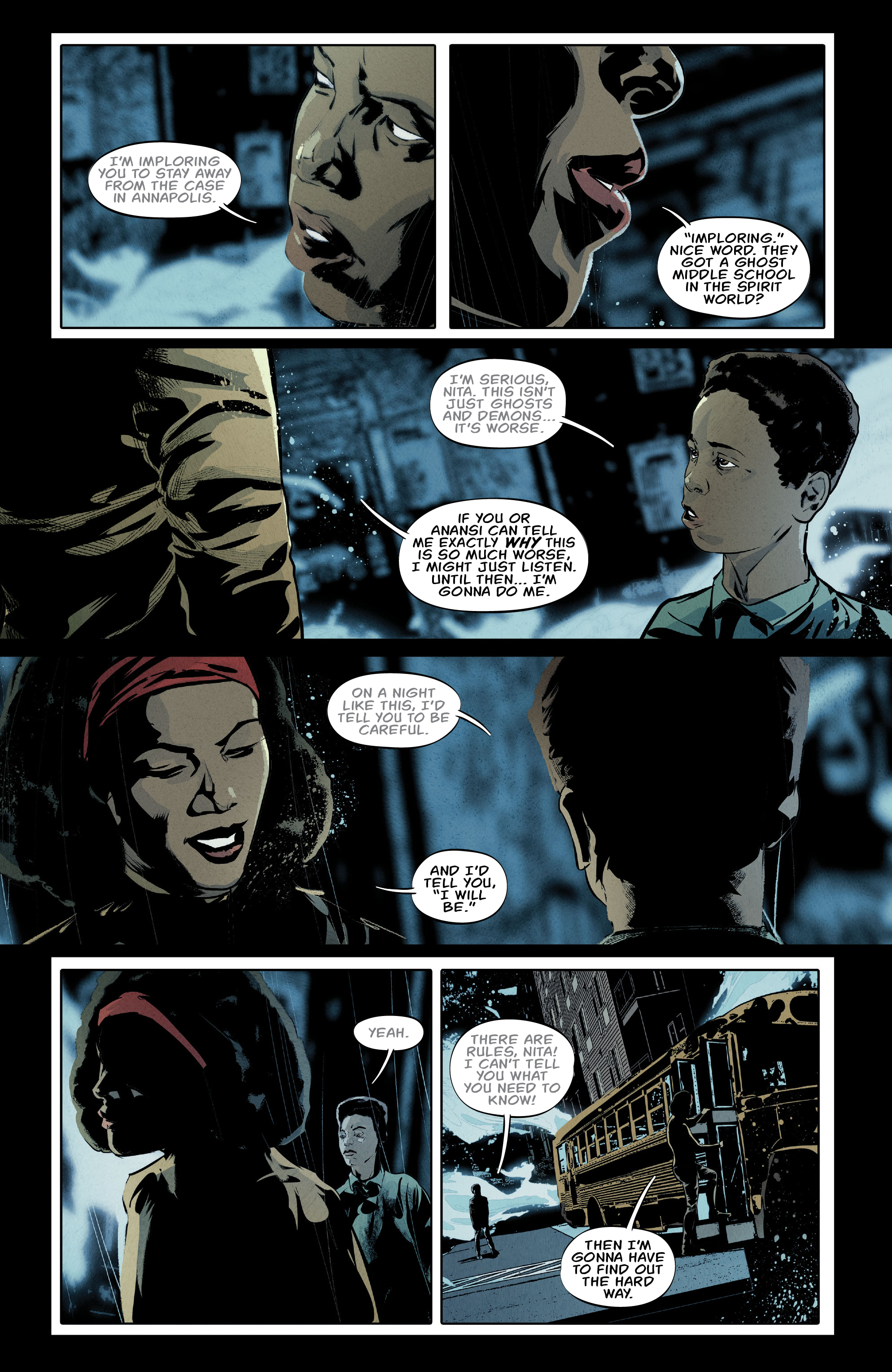 Read online Nita Hawes' Nightmare Blog comic -  Issue #9 - 10