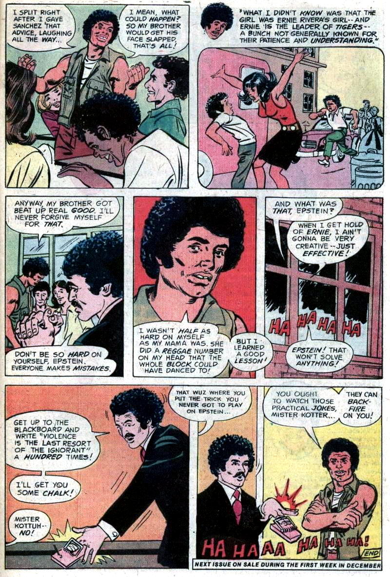 Read online Welcome Back, Kotter comic -  Issue #2 - 18