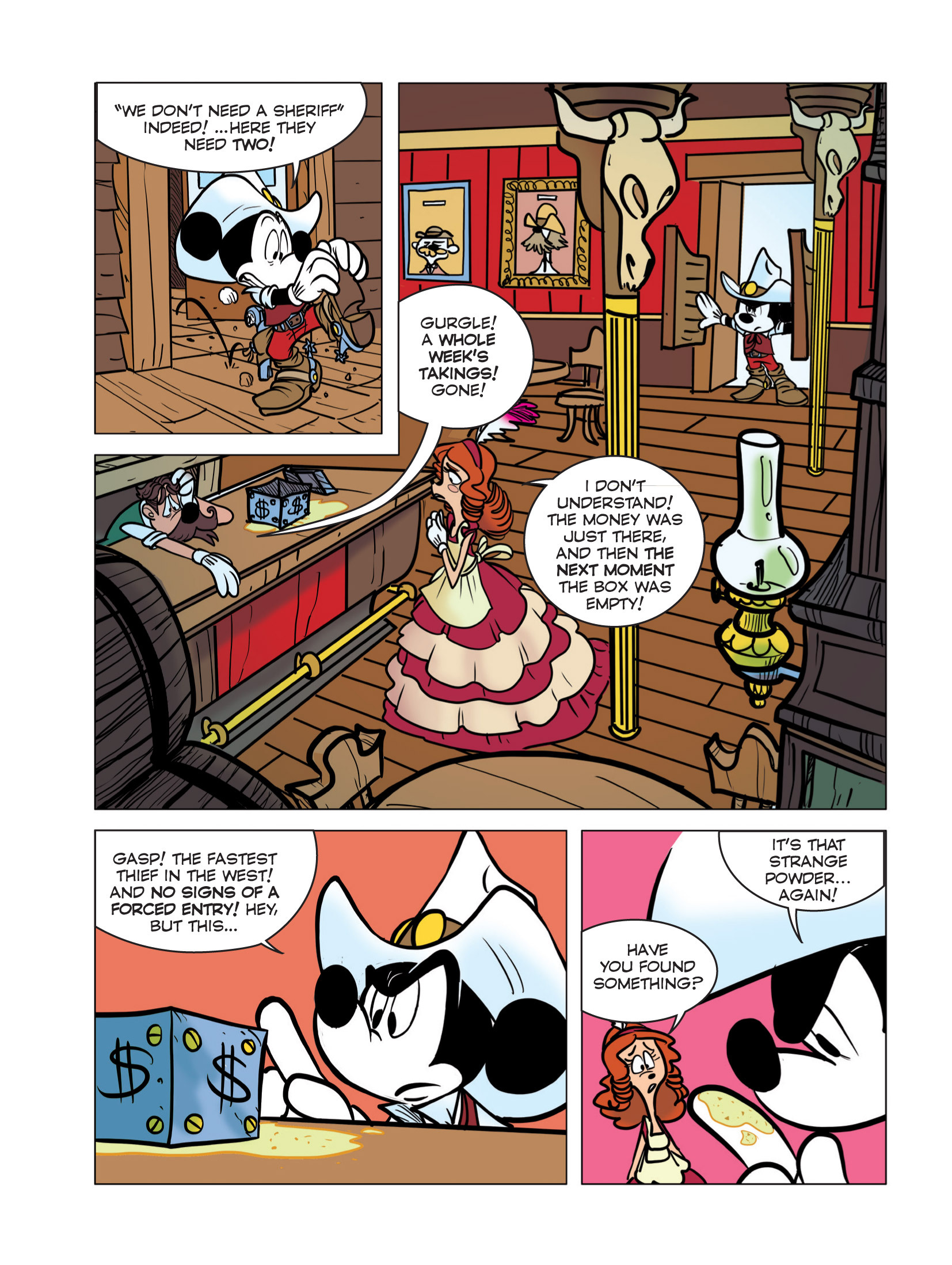 Read online Weird West Mickey: The Trick of Memory Lost comic -  Issue # Full - 8