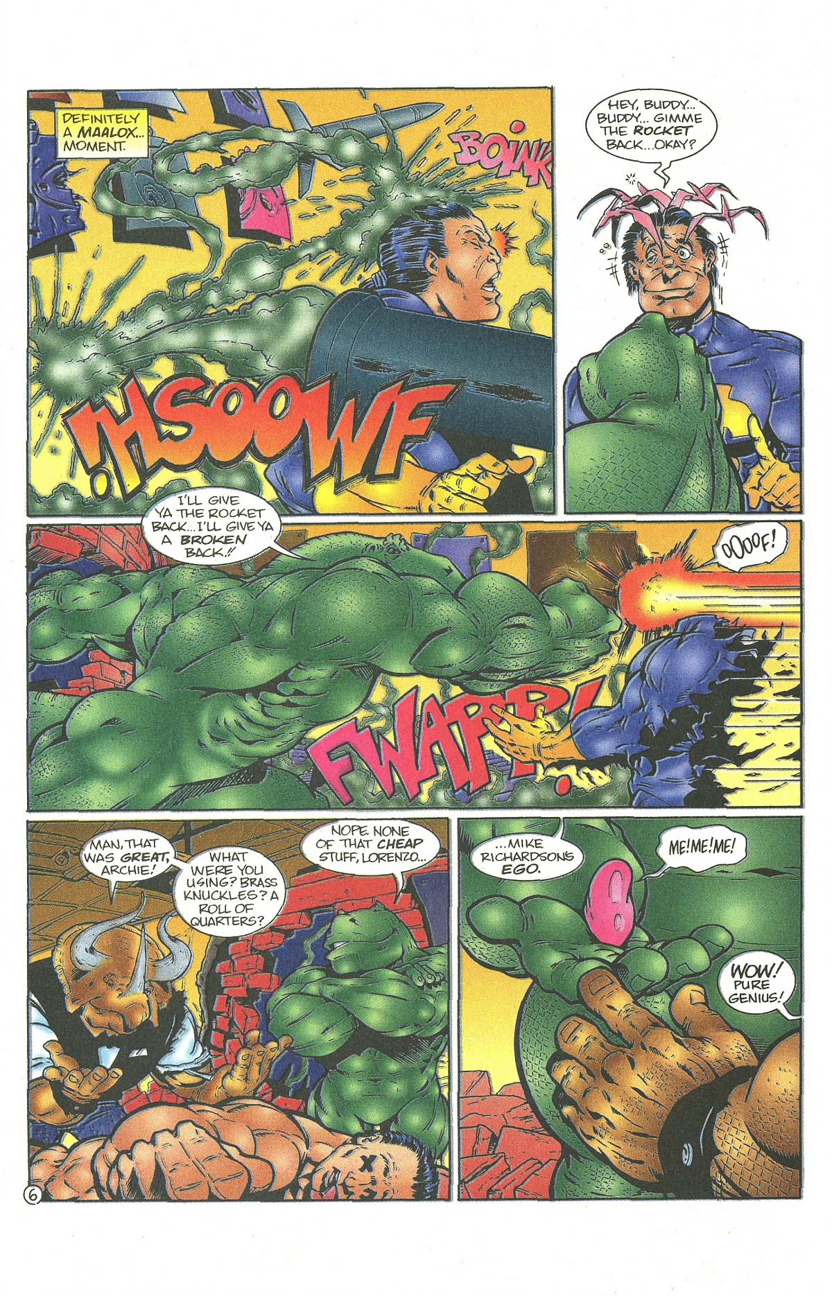 Read online Dinosaurs For Hire comic -  Issue #4 - 8