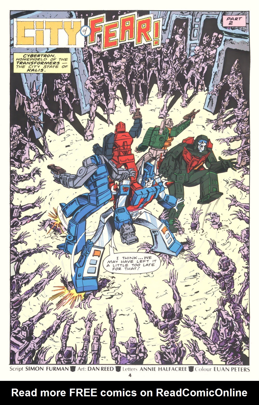 Read online The Transformers (UK) comic -  Issue #165 - 4