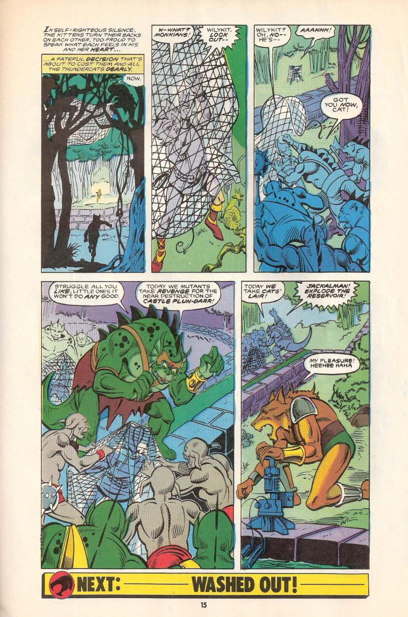 Read online ThunderCats (1987) comic -  Issue #15 - 15