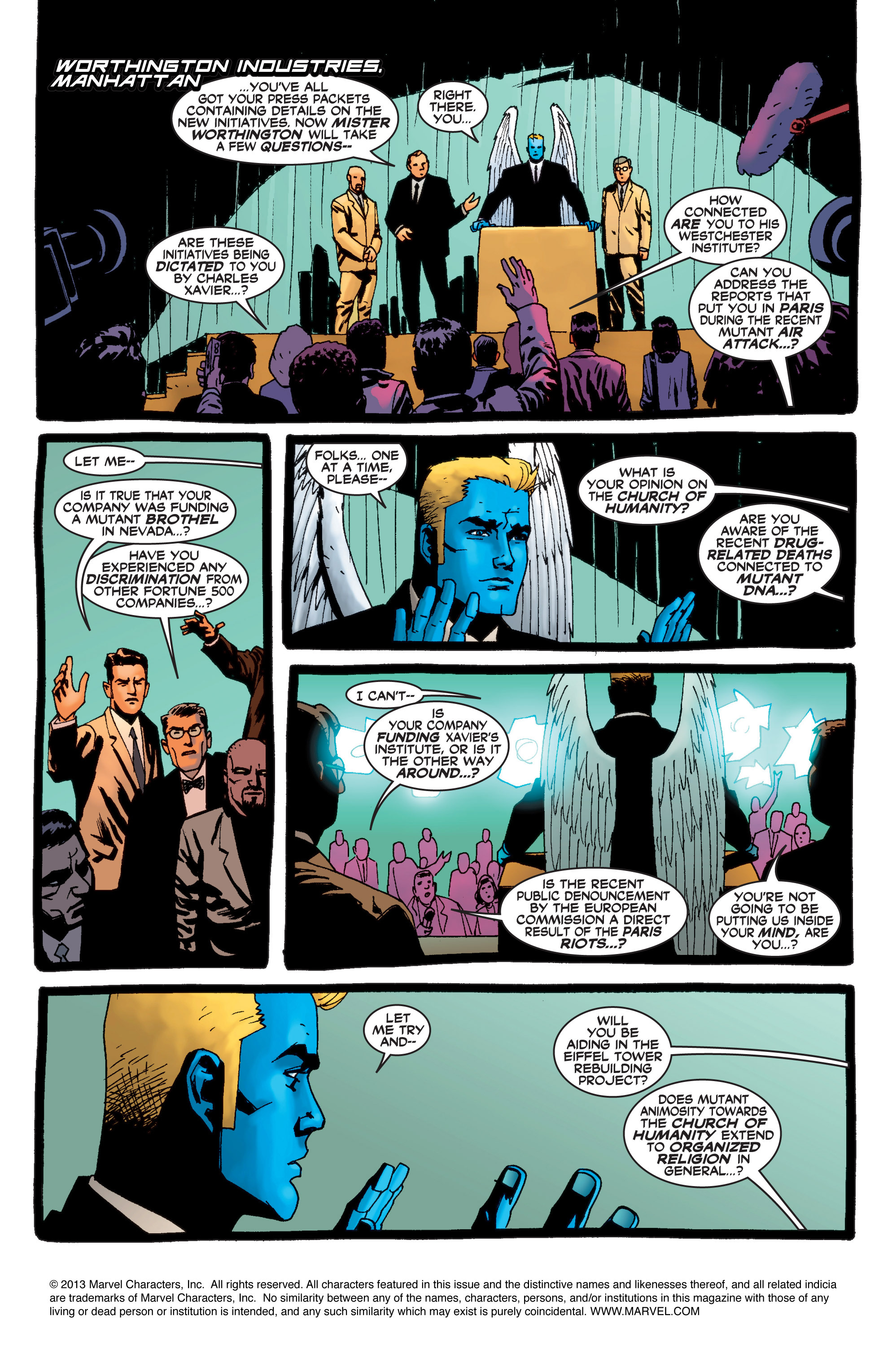 Read online Uncanny X-Men (1963) comic -  Issue #408 - 2