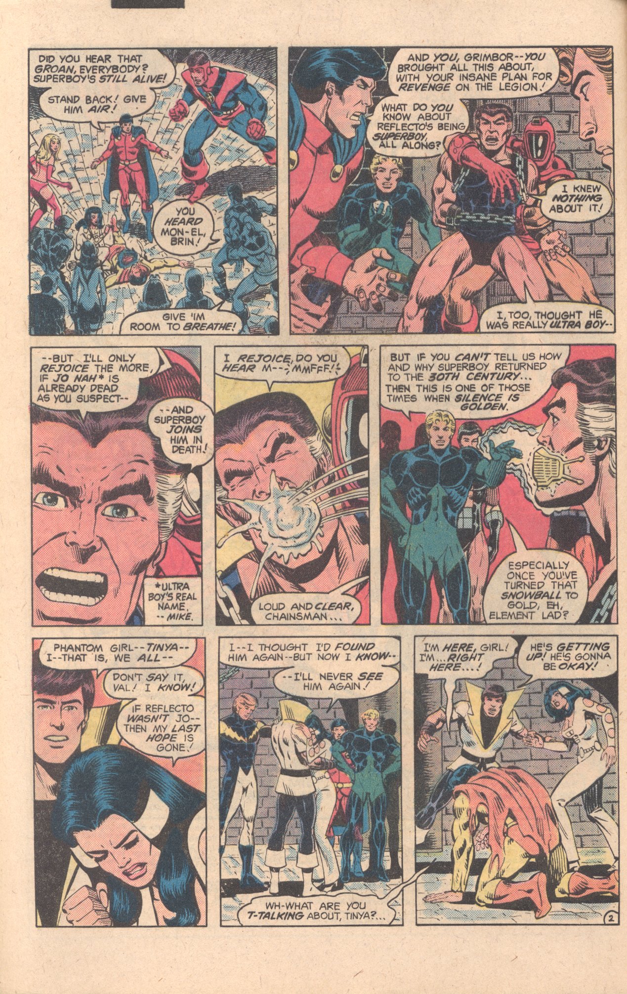 Legion of Super-Heroes (1980) 280 Page 2