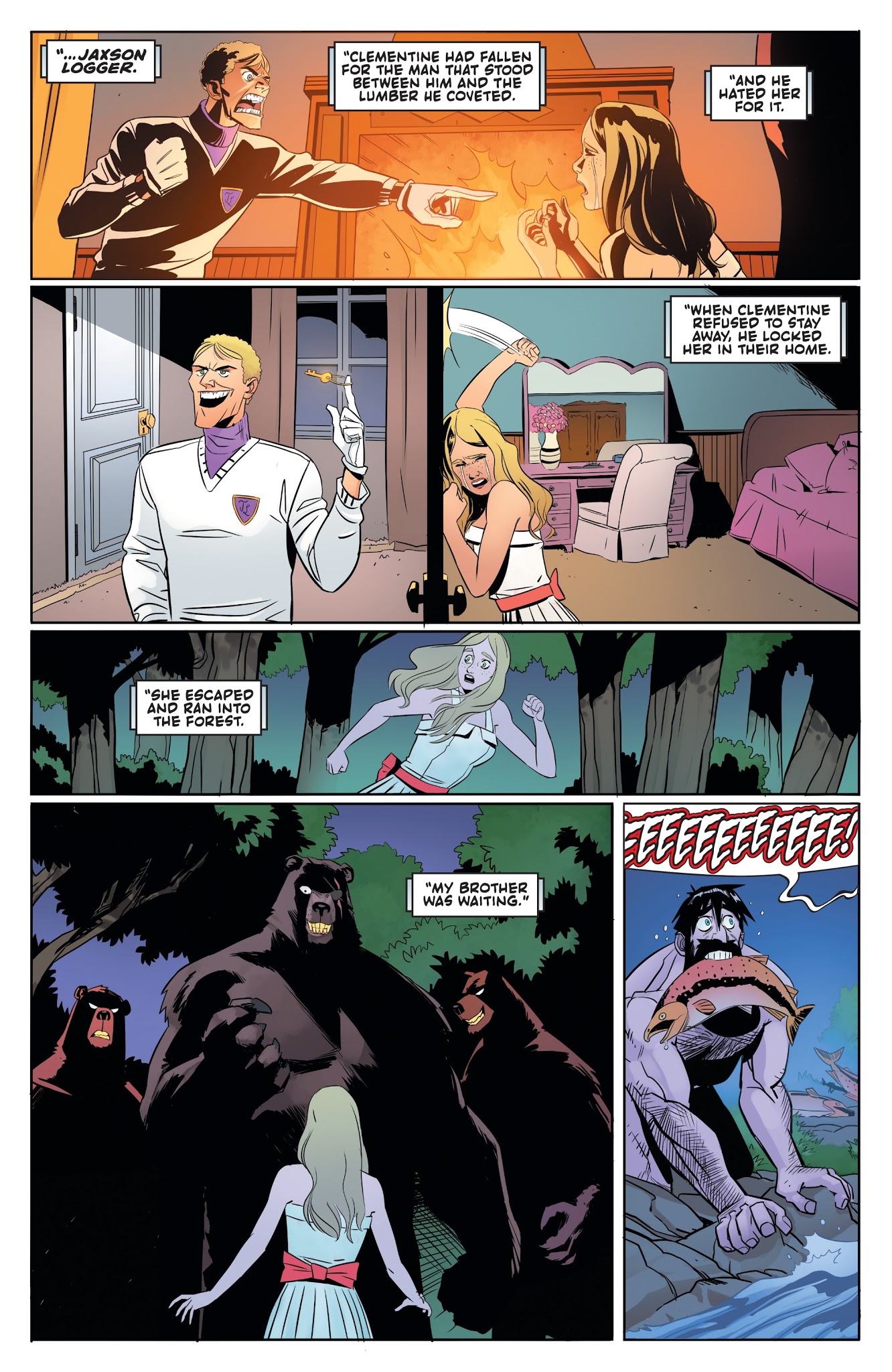 Read online Shirtless Bear-Fighter! comic -  Issue #3 - 17