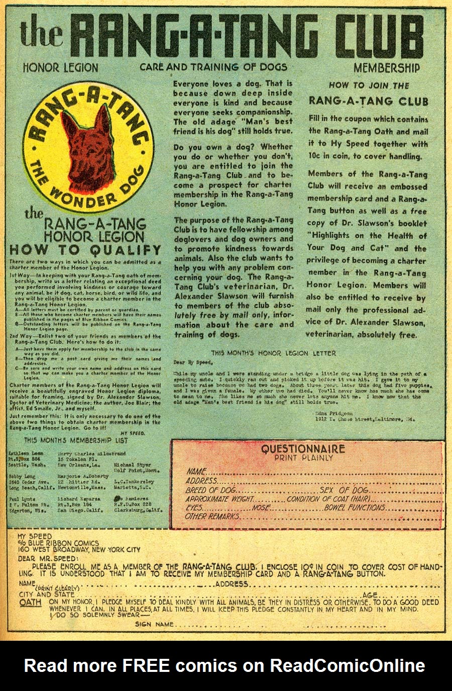 Read online Blue Ribbon Comics (1939) comic -  Issue #19 - 23