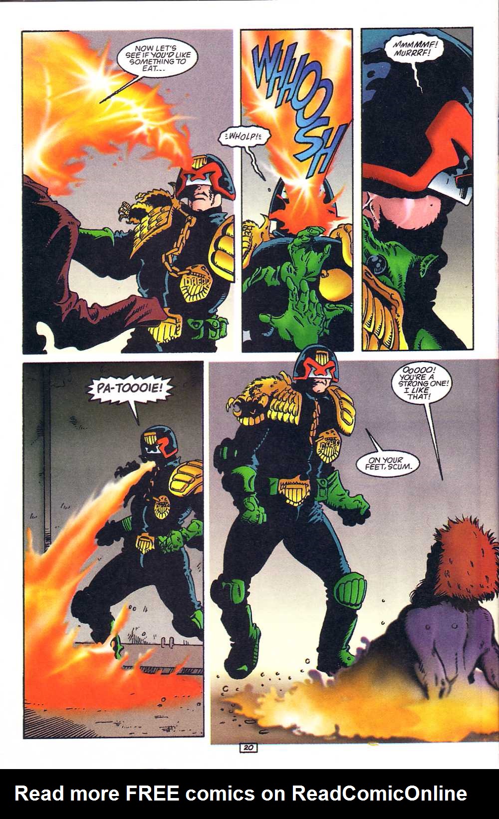 Read online Judge Dredd: Legends of the Law comic -  Issue #11 - 21