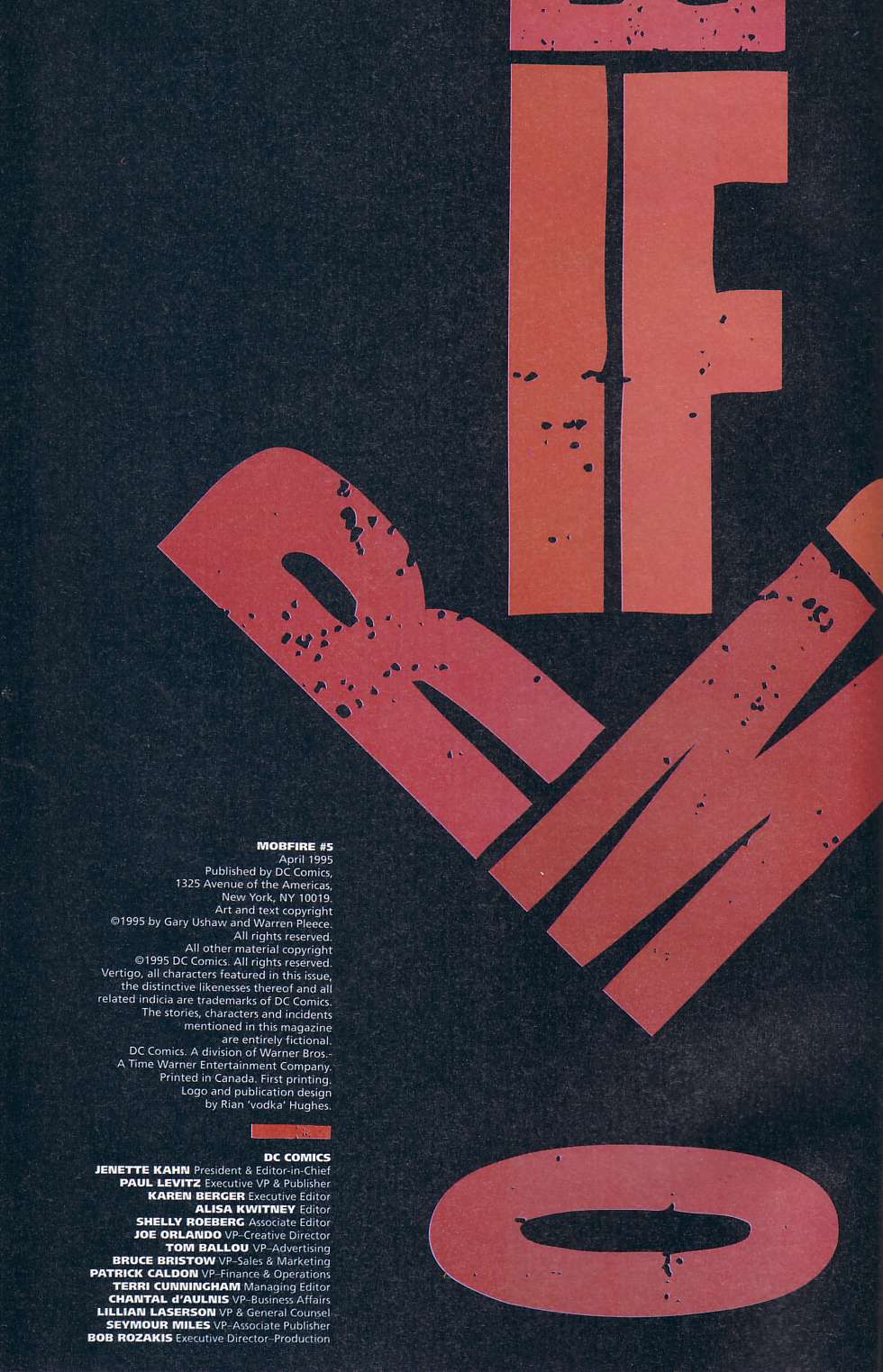 Read online Mobfire comic -  Issue #5 - 3