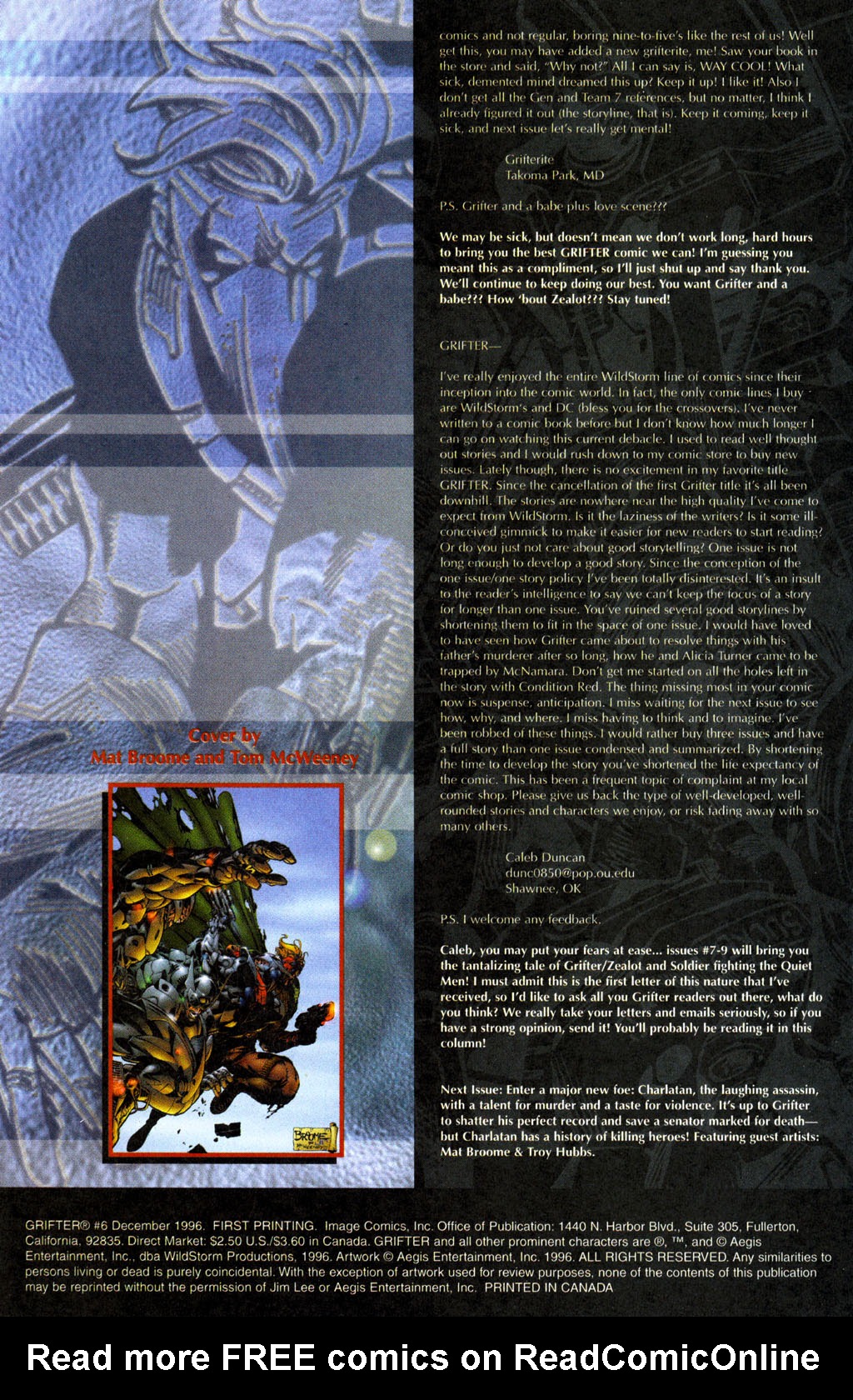 Read online Grifter (1996) comic -  Issue #6 - 25