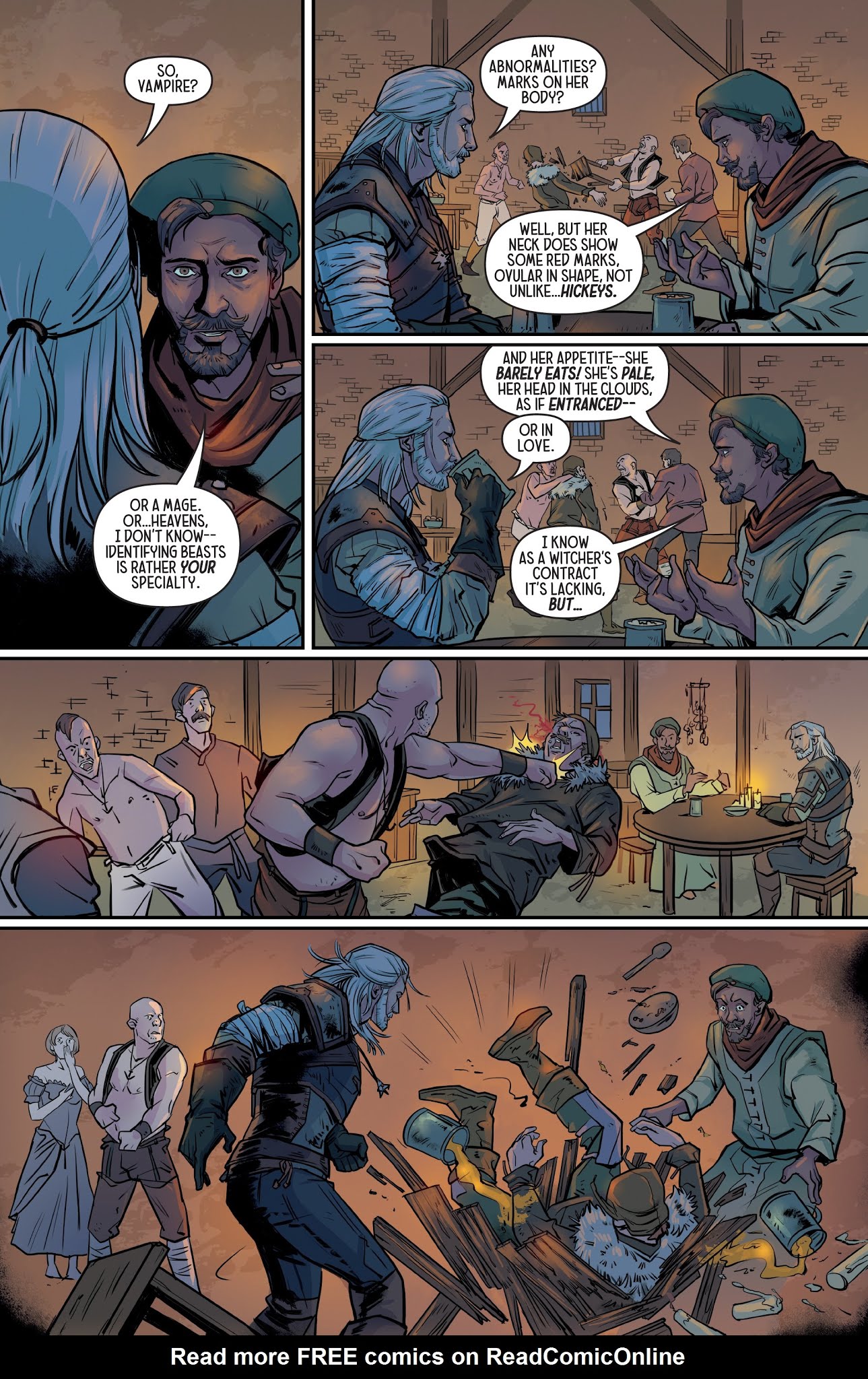 Read online The Witcher: Of Flesh and Flame comic -  Issue #1 - 11