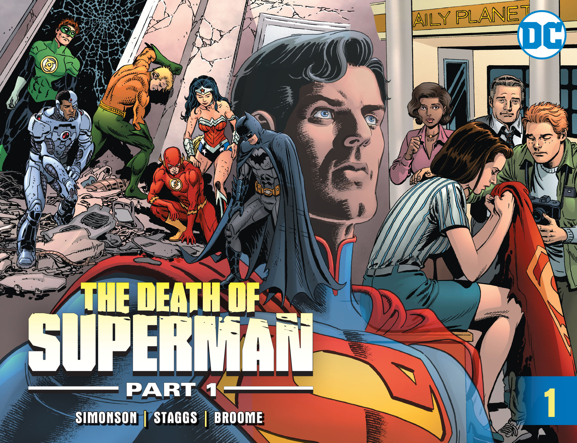 Read online The Death of Superman (2018) comic -  Issue #1 - 1