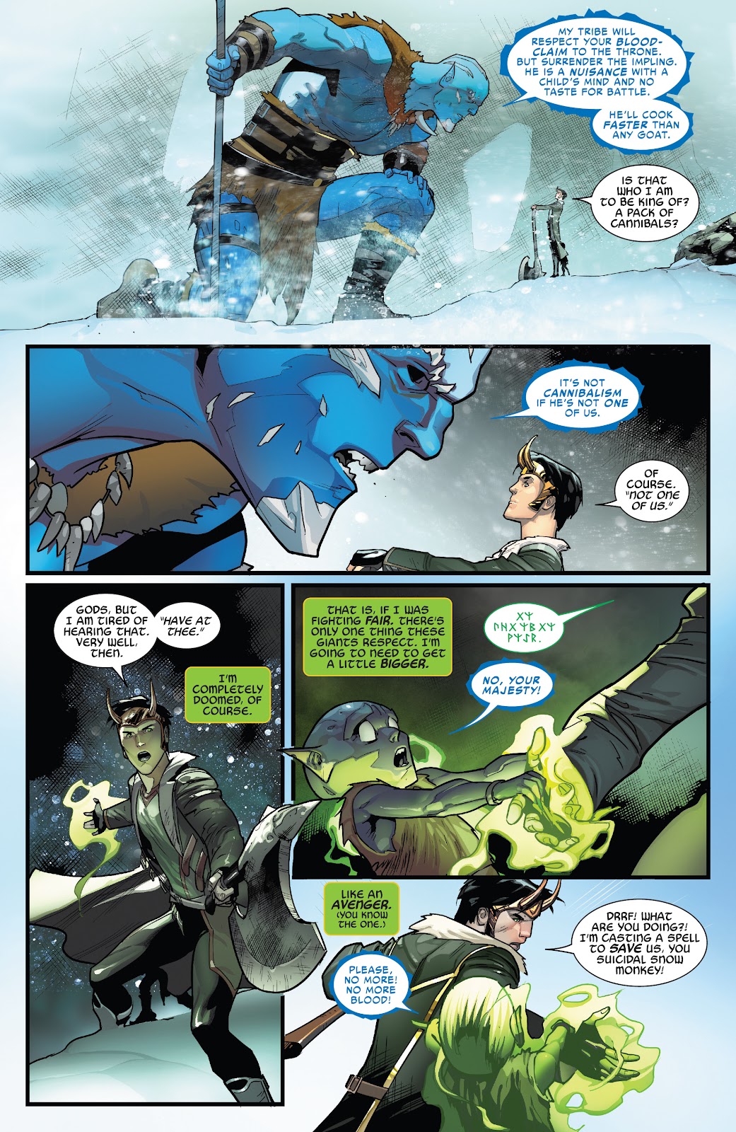 Read Online War Of The Realms Omega Comic Issue Full
