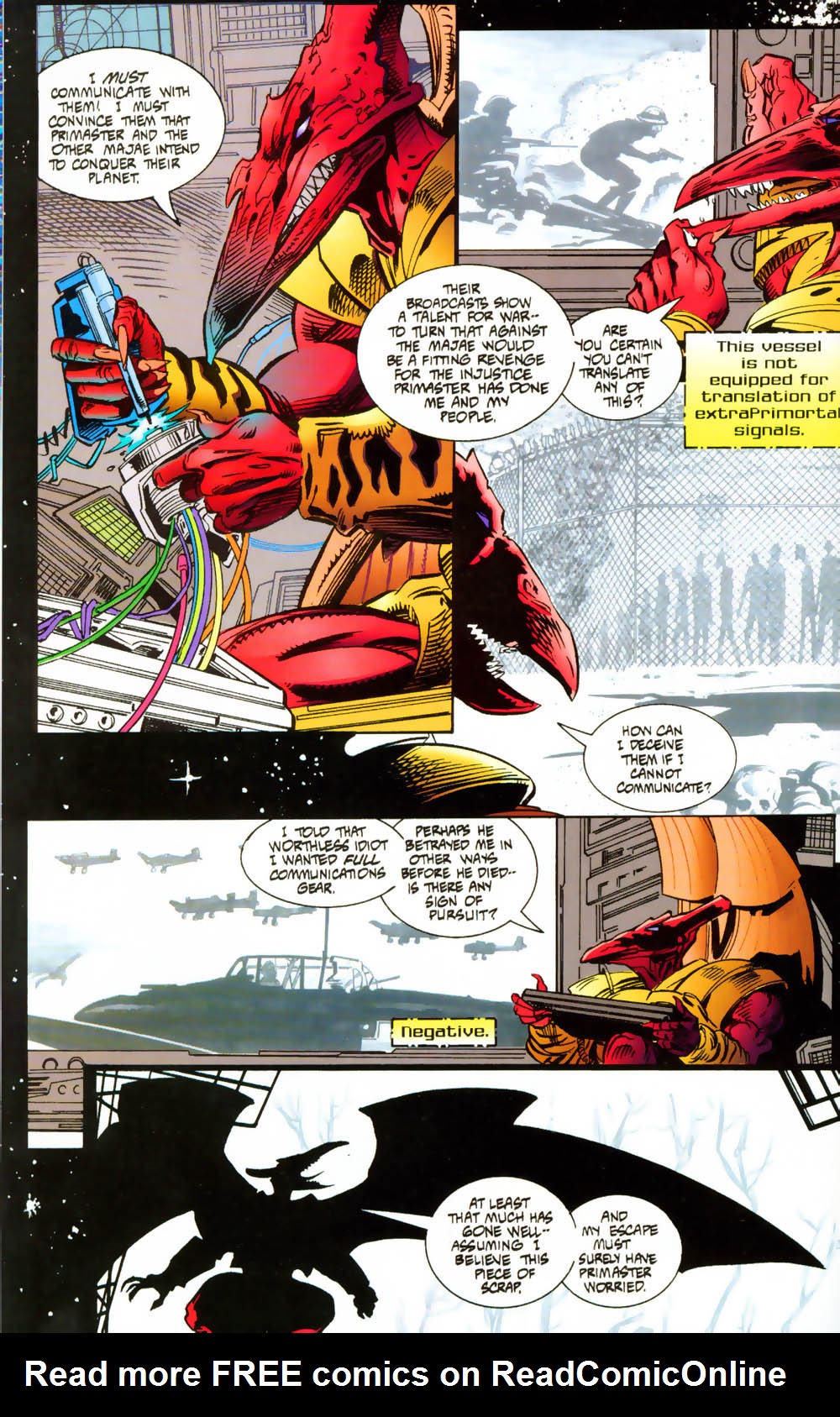 Read online Leonard Nimoy's Primortals (1995) comic -  Issue #2 - 6