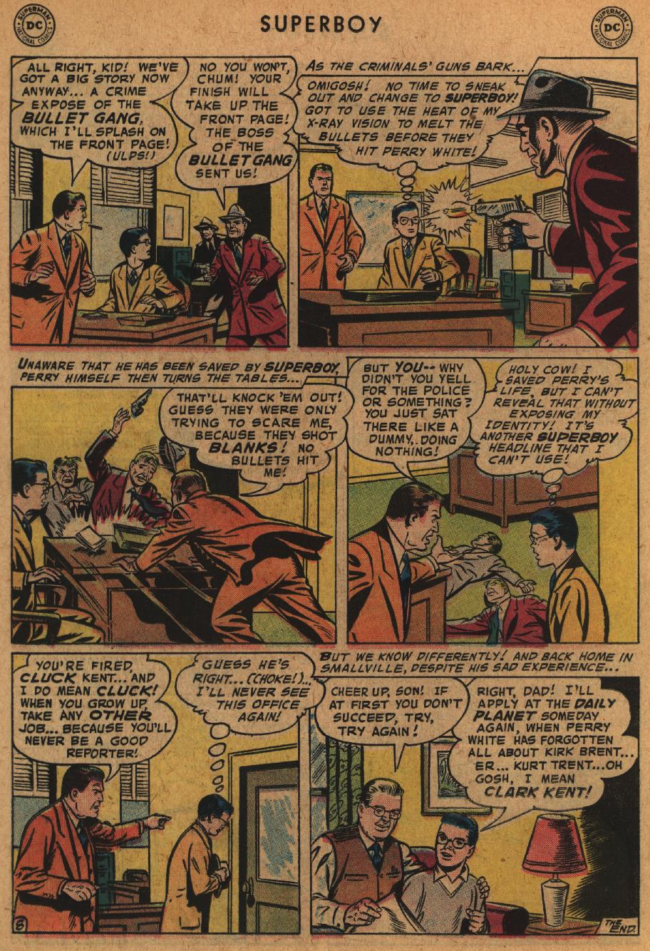 Read online Superboy (1949) comic -  Issue #63 - 18