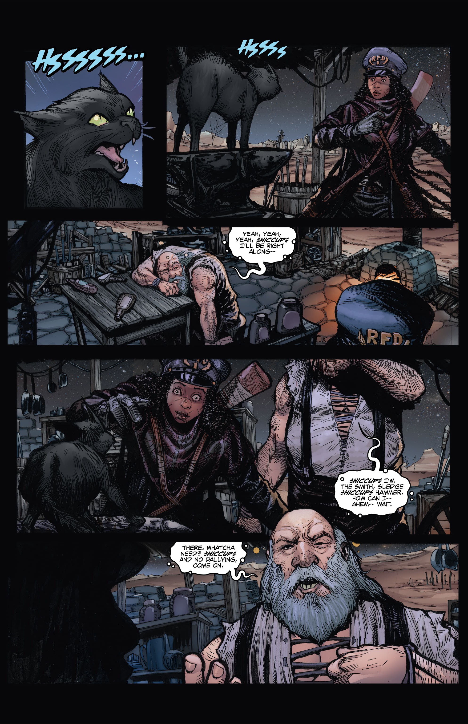 Read online The Few and Cursed: Shadow Nation comic -  Issue # TPB - 36