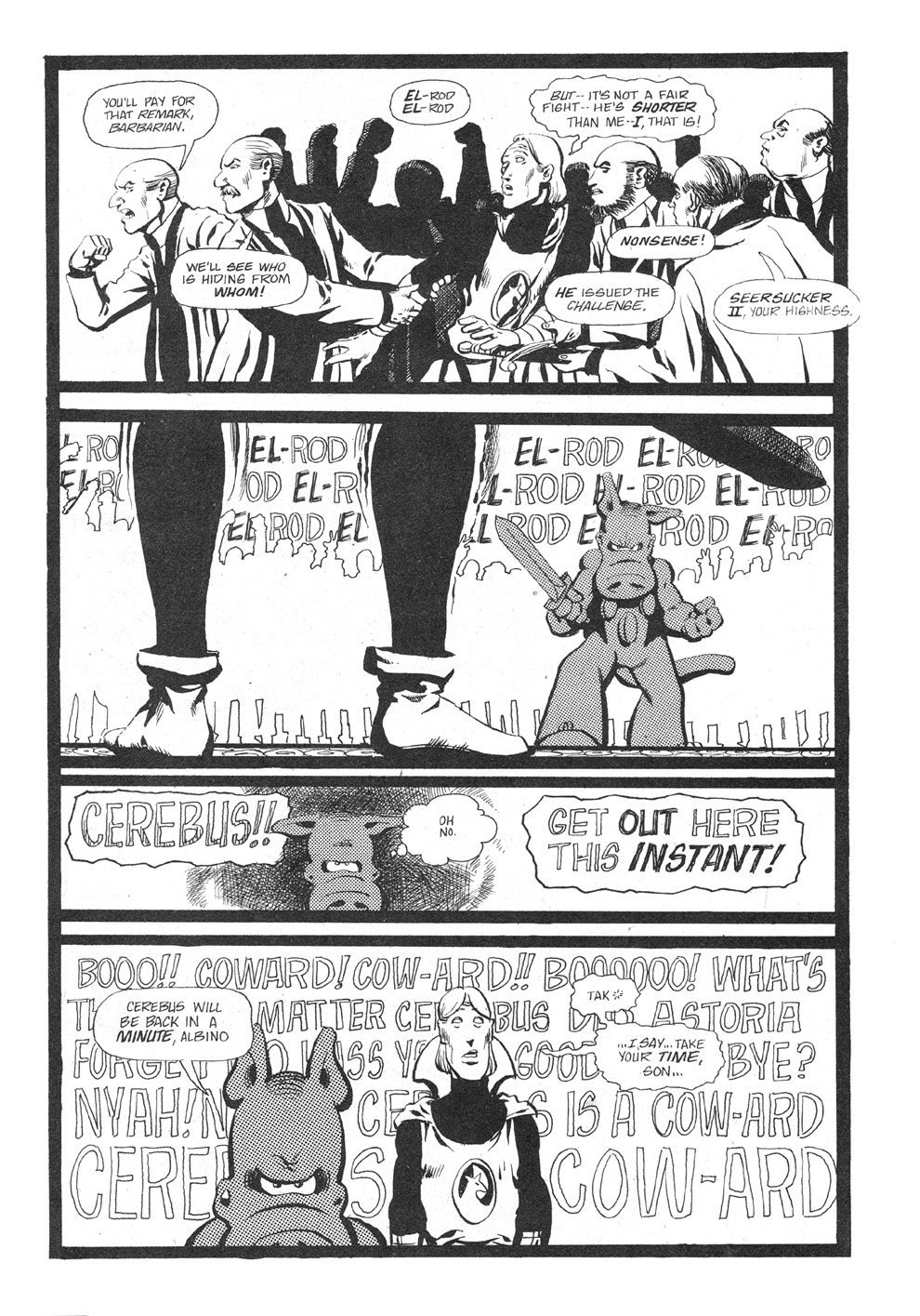 Read online Cerebus comic -  Issue #38 - 17