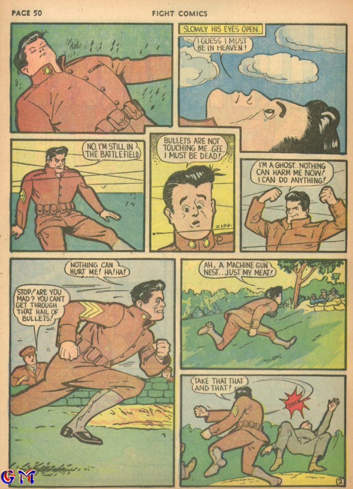 Read online Fight Comics comic -  Issue #11 - 52